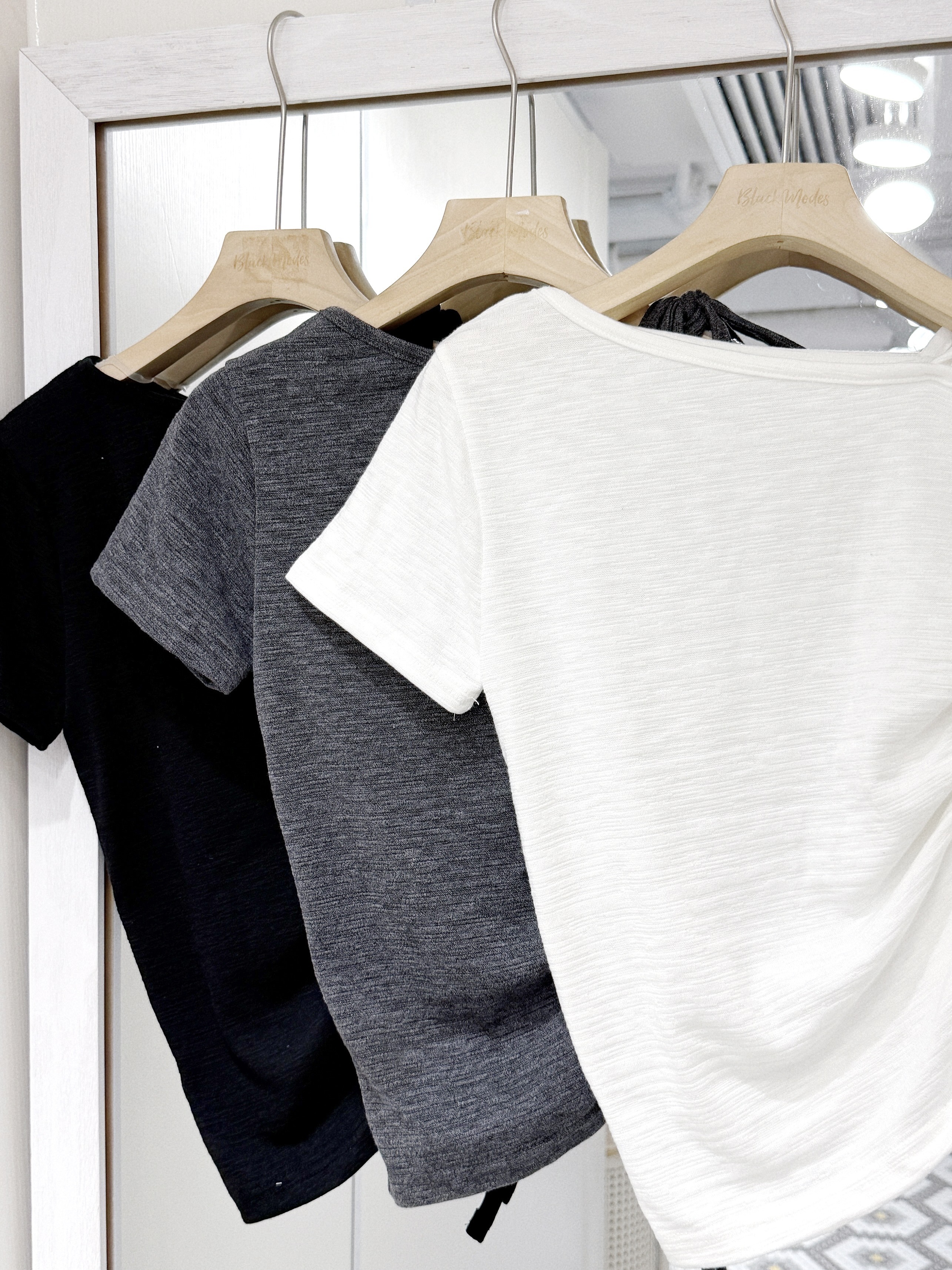 T1369｜韓系女生斜肩綁繩上衣⋆˚𝜗𝜚˚⋆