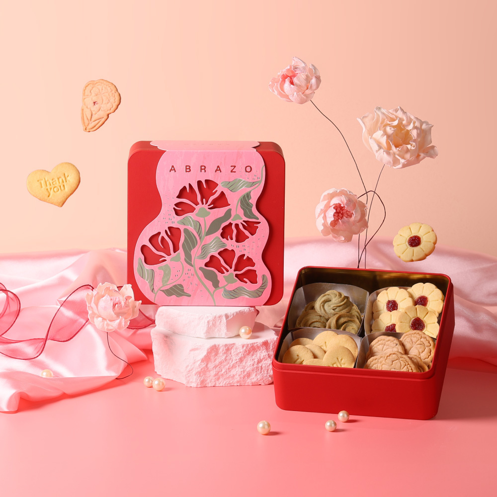 A1 愛不囉嗦｜花漾祝福手工餅乾禮盒