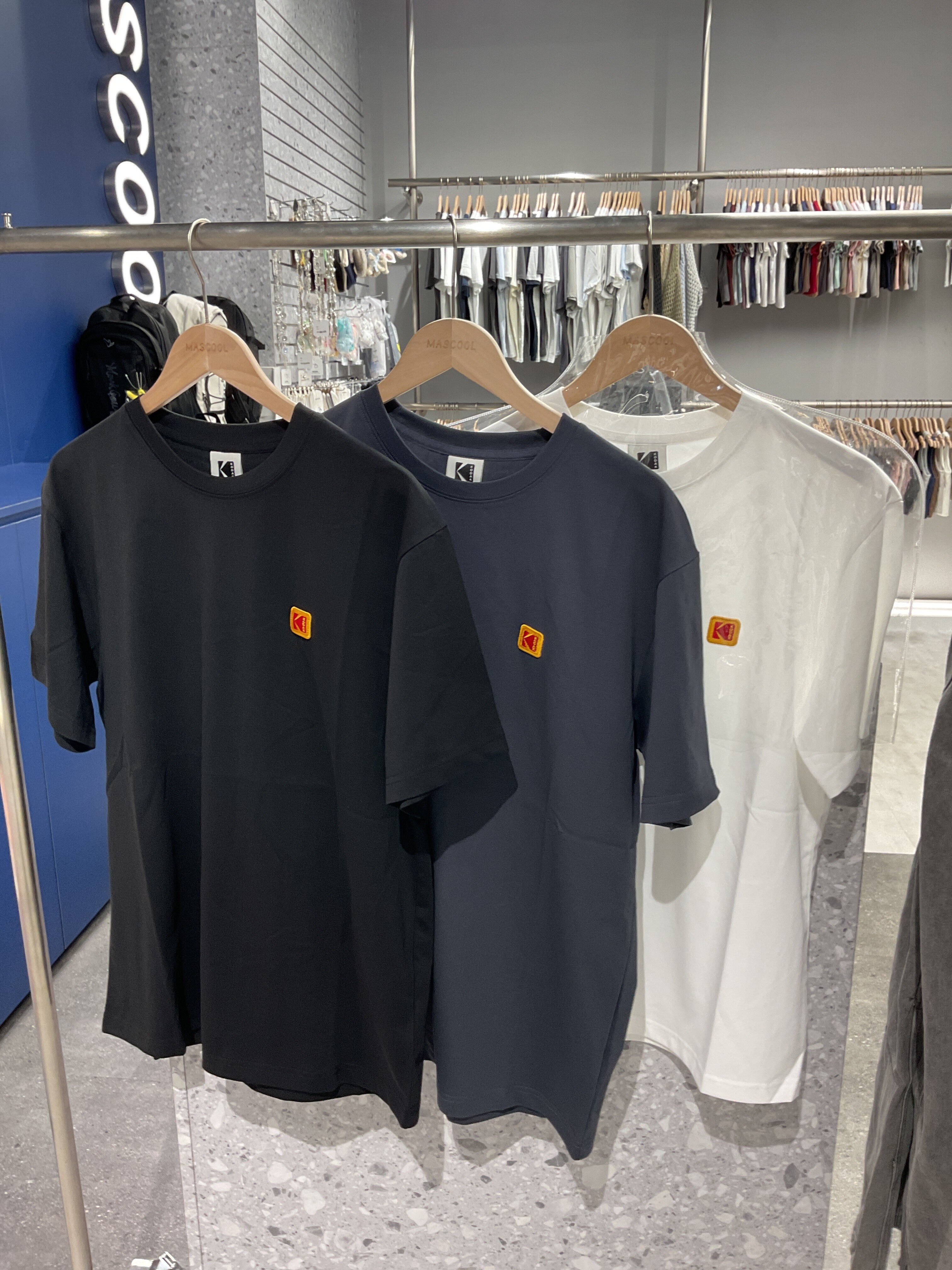 KODAK 男款方標刺繡上衣 (K6223LRS34)