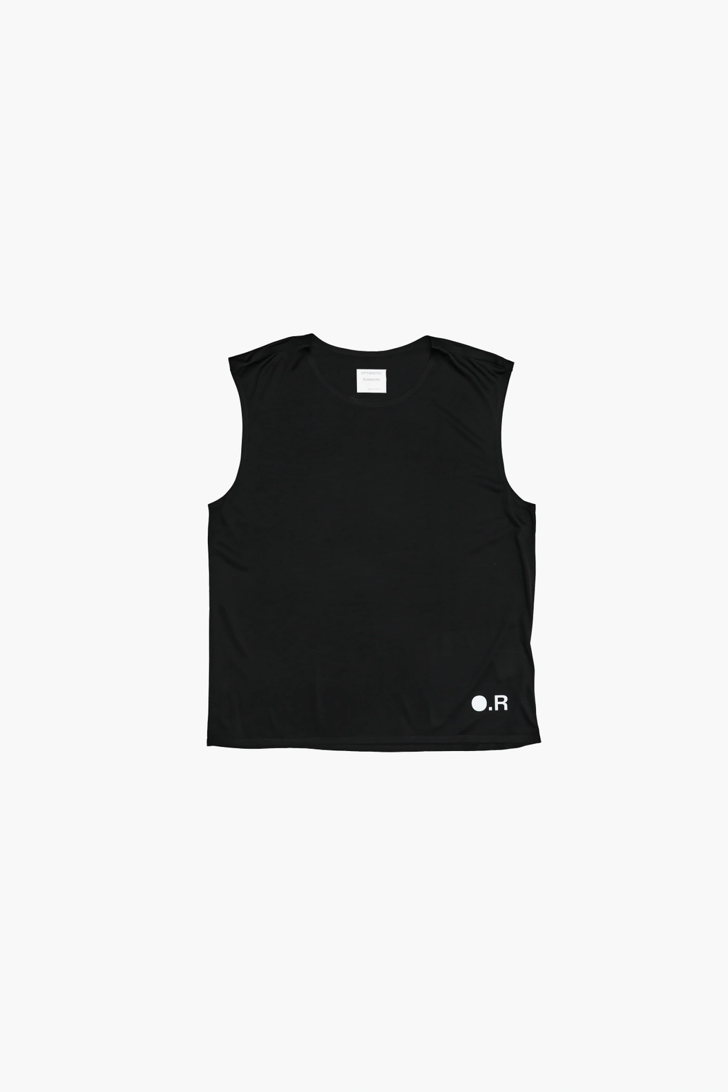 Optimistic Runners｜Recycled OR tanktop "Black"