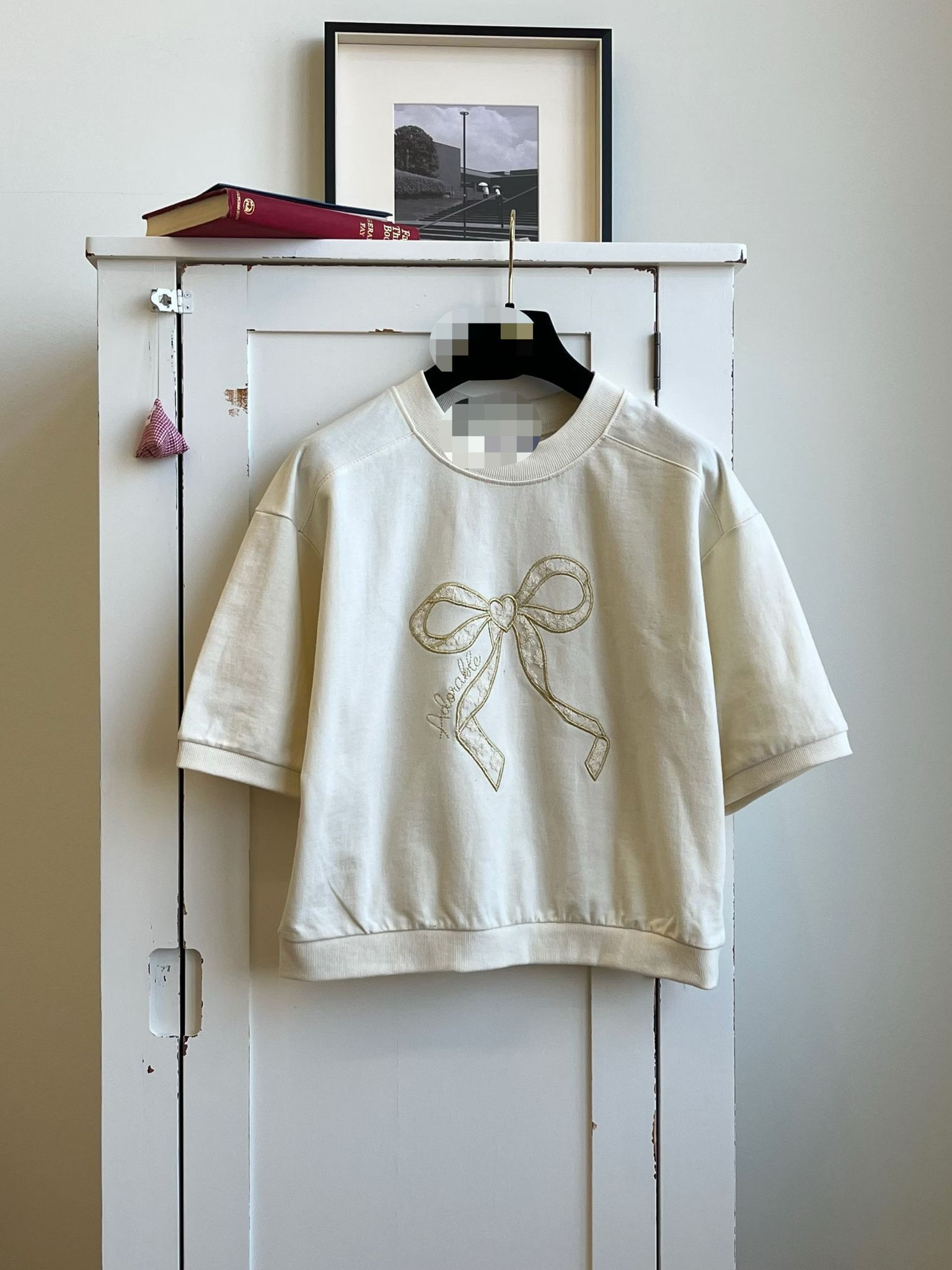 韓國高質蝴蝶圖案top~155AD