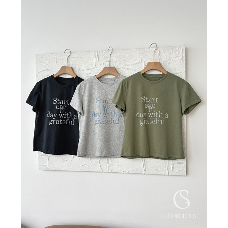 A114「天絲⼆分之⼀ TEE」