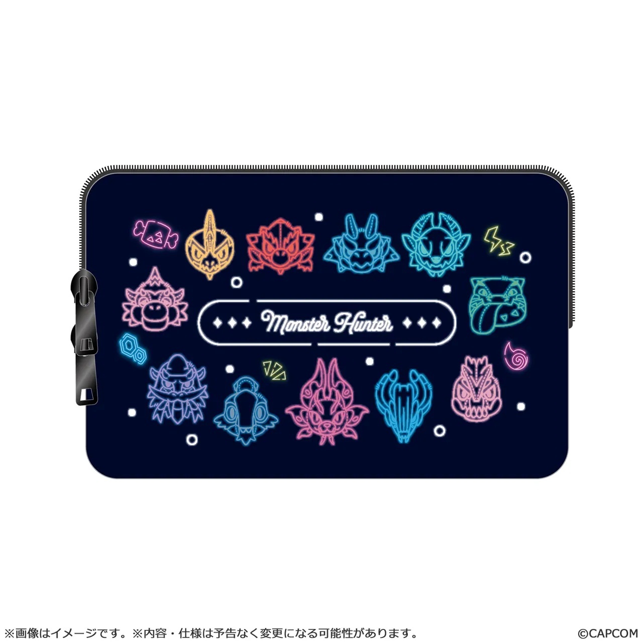 「ACG.GO」「預購」MONSTER HUNTER CHIBI STYLE Pouch: Neon-themed
