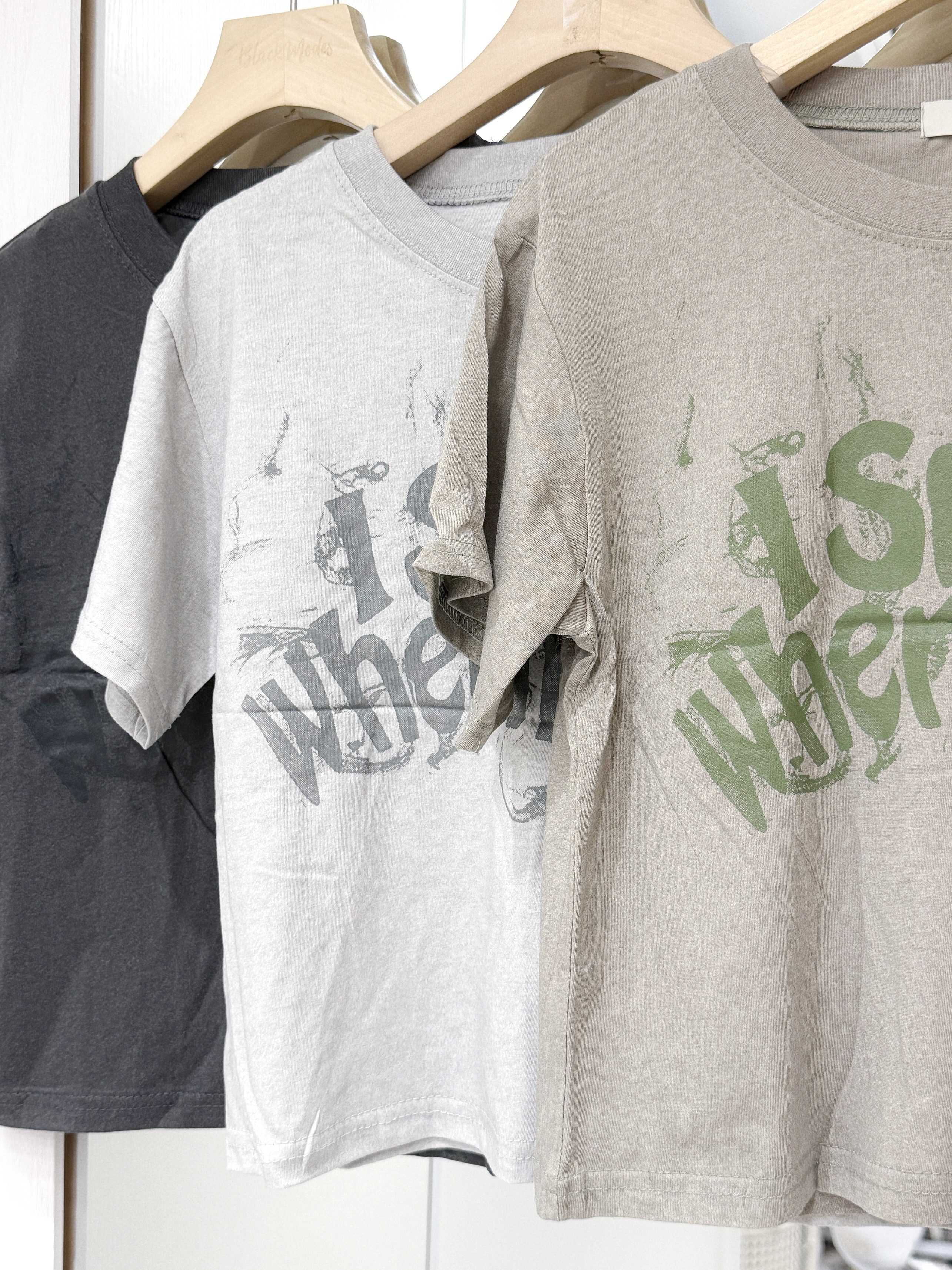 T1376｜歐美感文字 I SMOKE WHEN I DRUNK 上衣 𝄞⨾💿✮˚.⋆