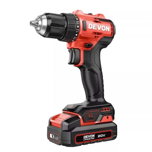 "DEVON" 大有牌20V無刷3功能帶衝擊鋰電鑽 (扭力130NM) (淨機) -[5221-LI-Z]