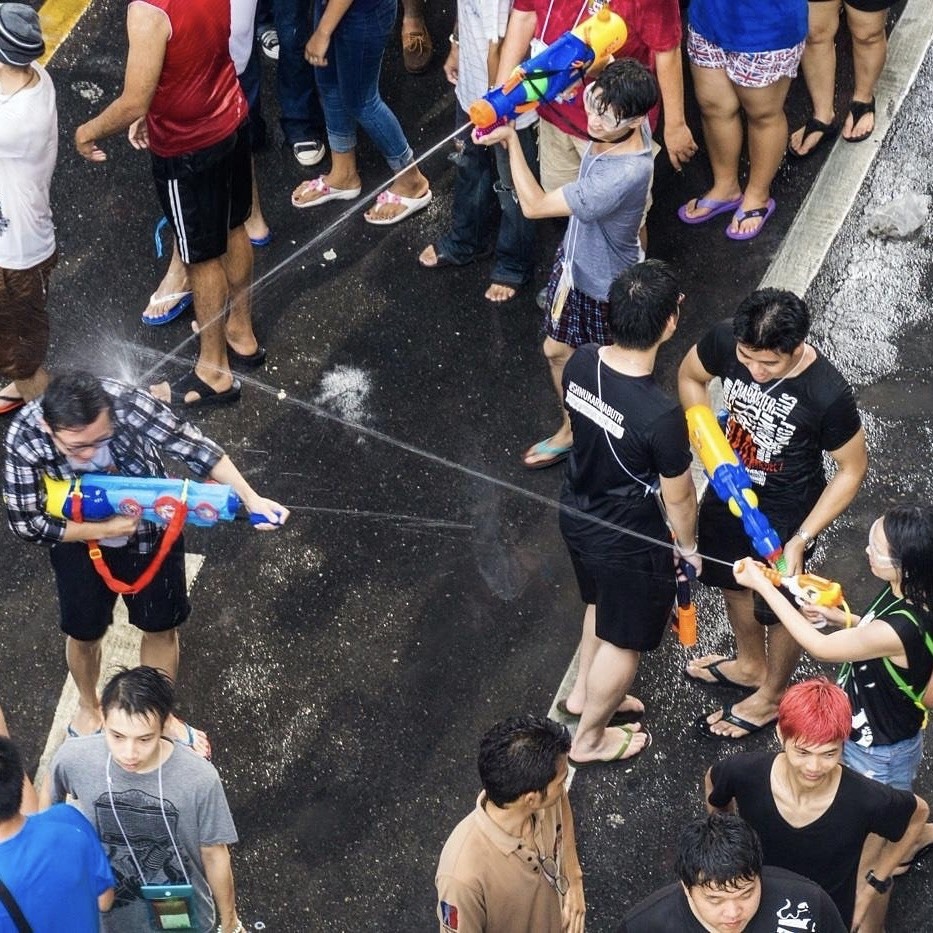 泰國潑水節