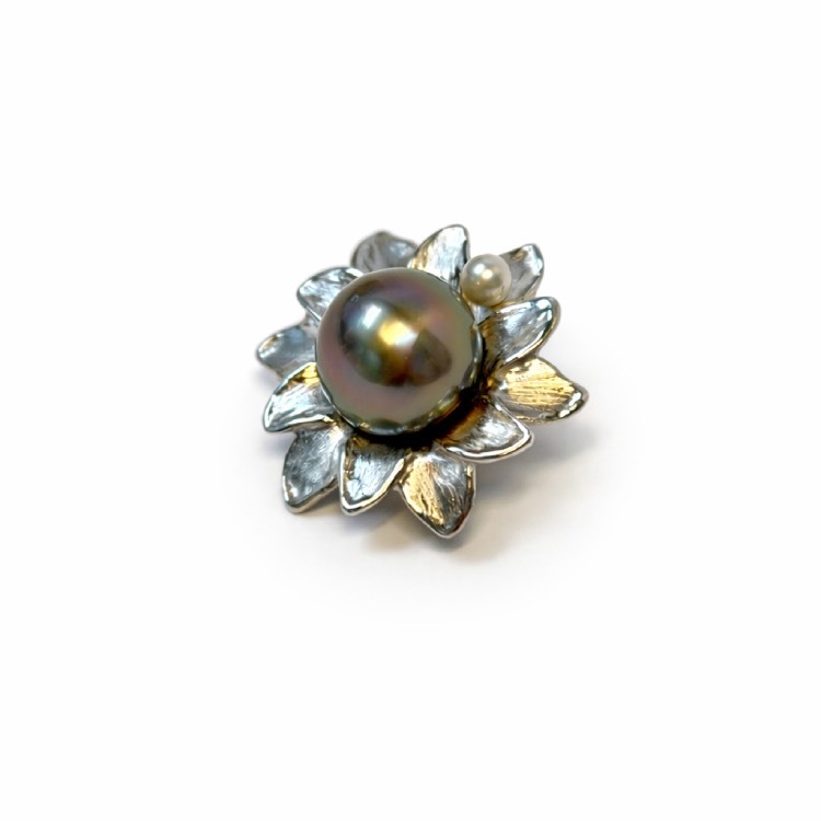 日本純銀珍珠手工製作吊墜