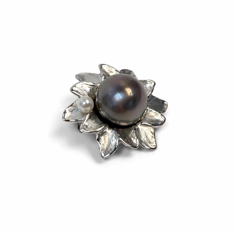 日本純銀珍珠手工製作吊墜