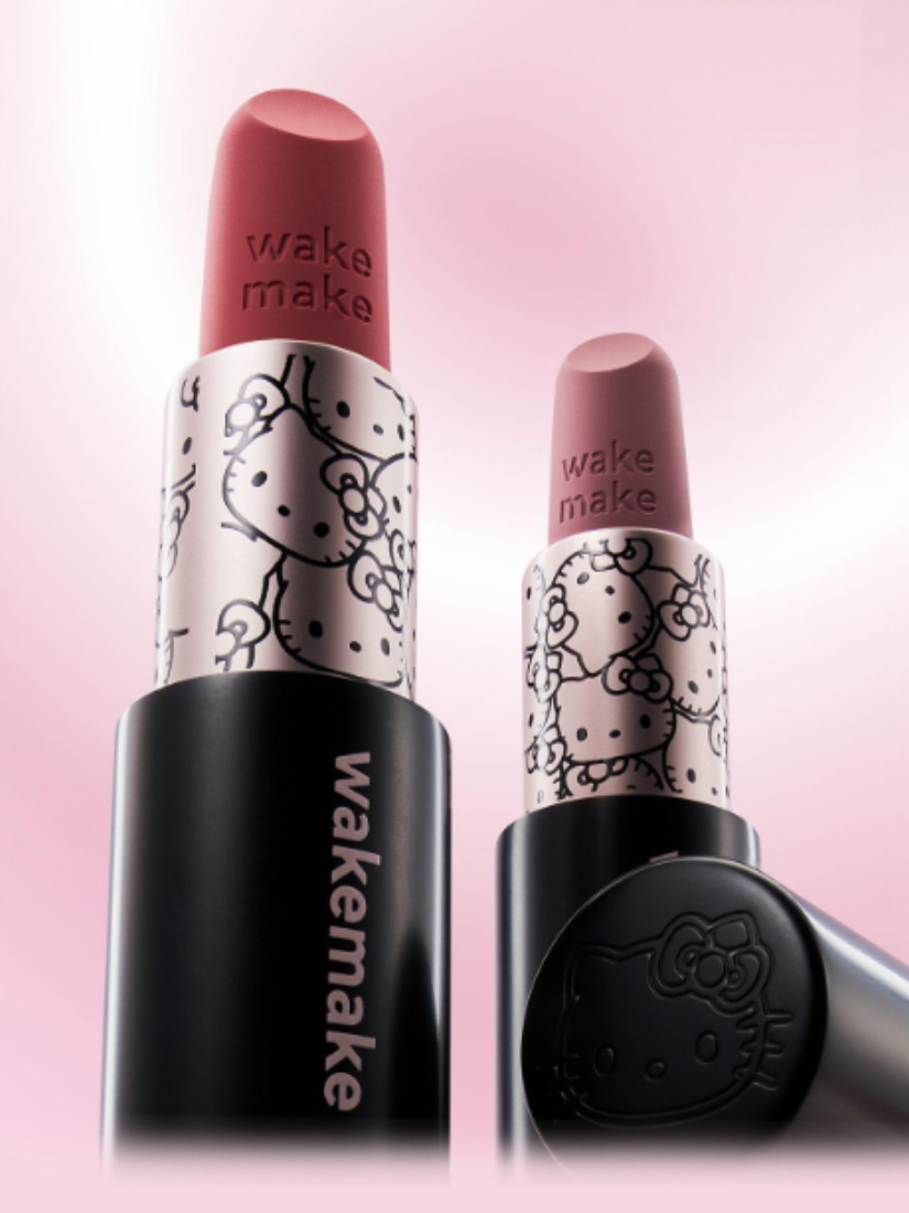 【 4/19收單 】WAKEMAKE x Hello Kitty 限定聯名 柔霧保濕唇膏