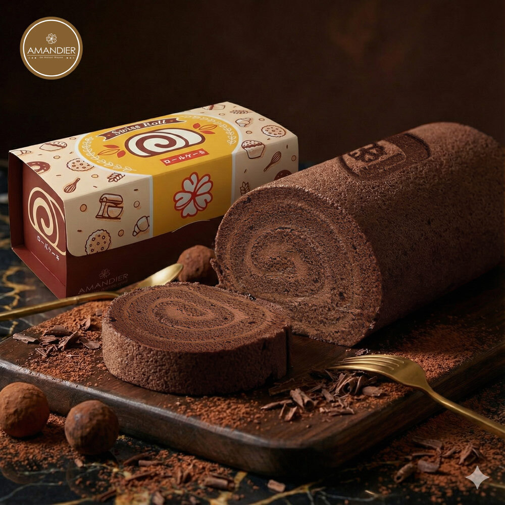 B1 公益合作｜AMANDIER 究極。醇濃黑巧克力捲