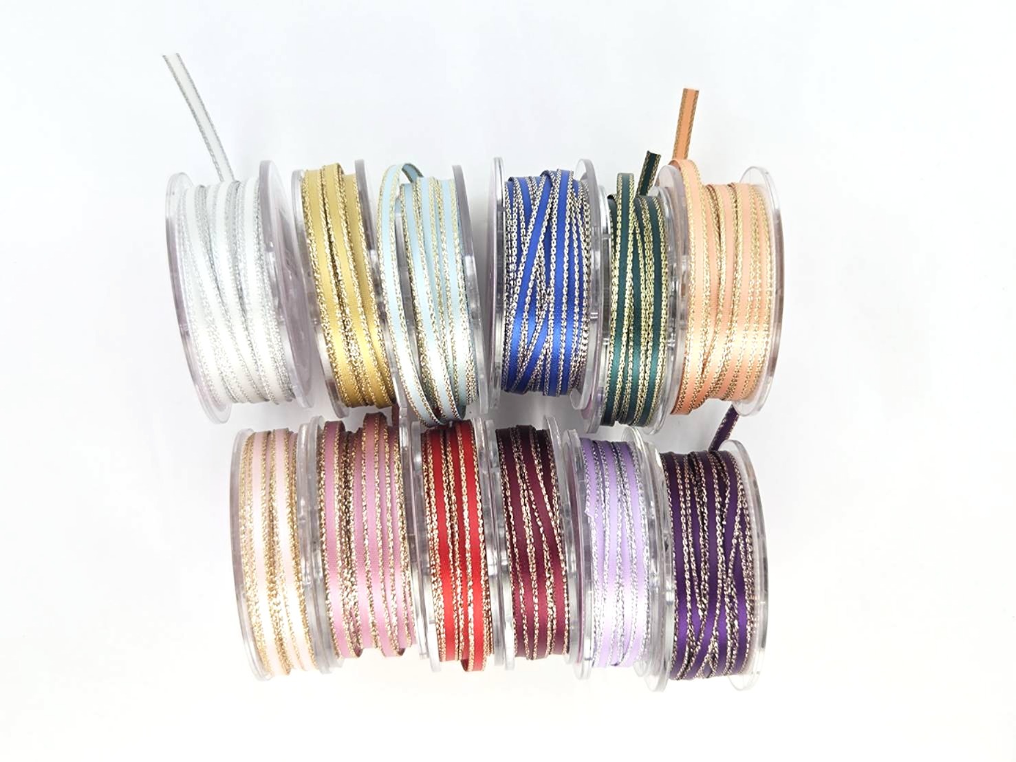 金蔥邊雙緞面/3mm/6mm