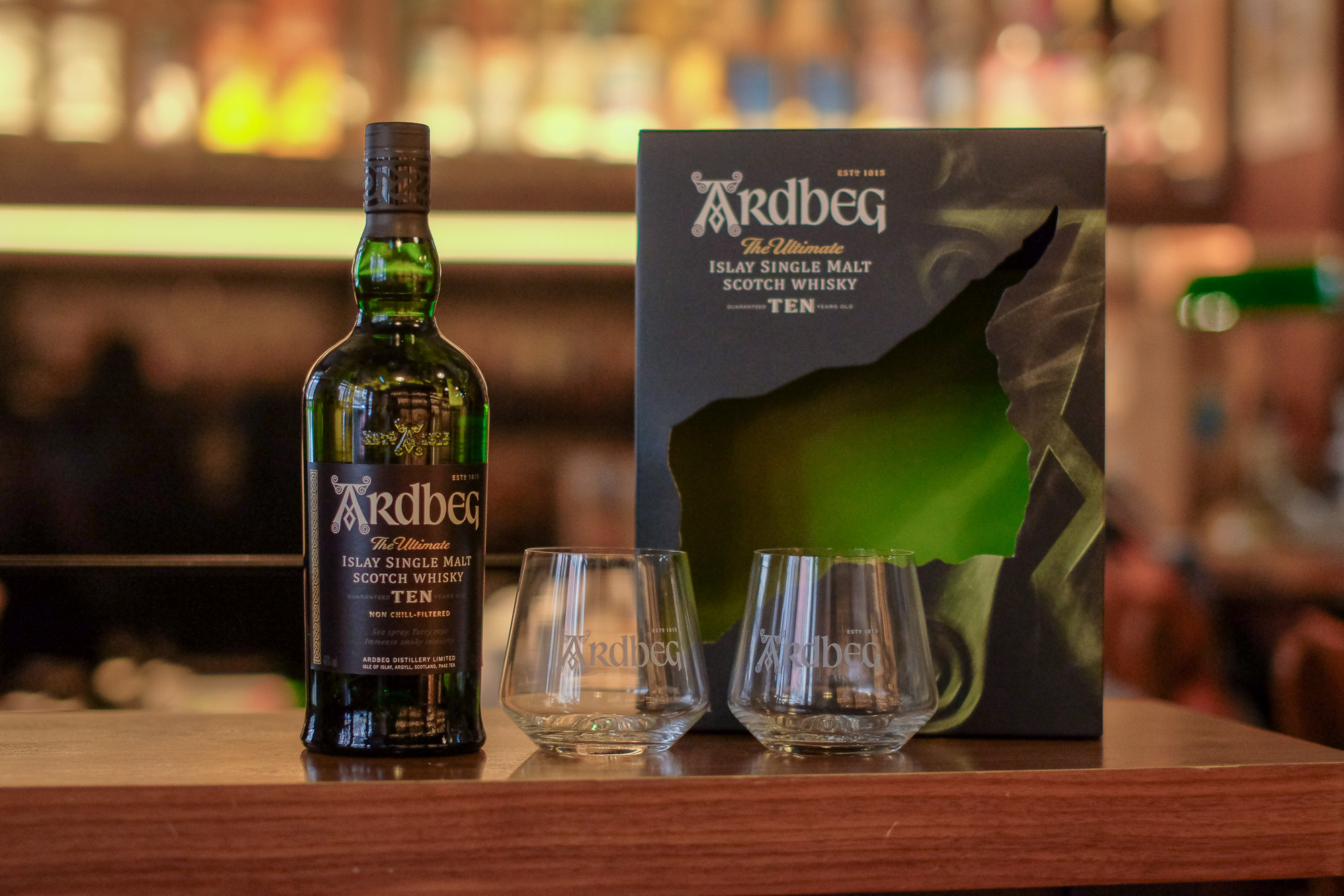 Ardbeg Ten 46% (雙杯禮盒裝)