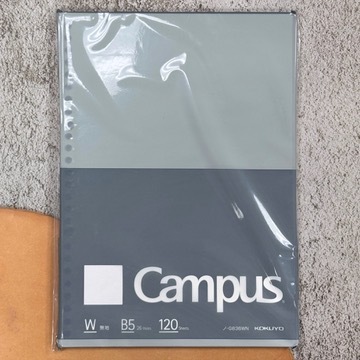 KOKUYO ｜ Campus 大人系列 BIZ 活頁紙 A5/B5 空白/橫線/方格