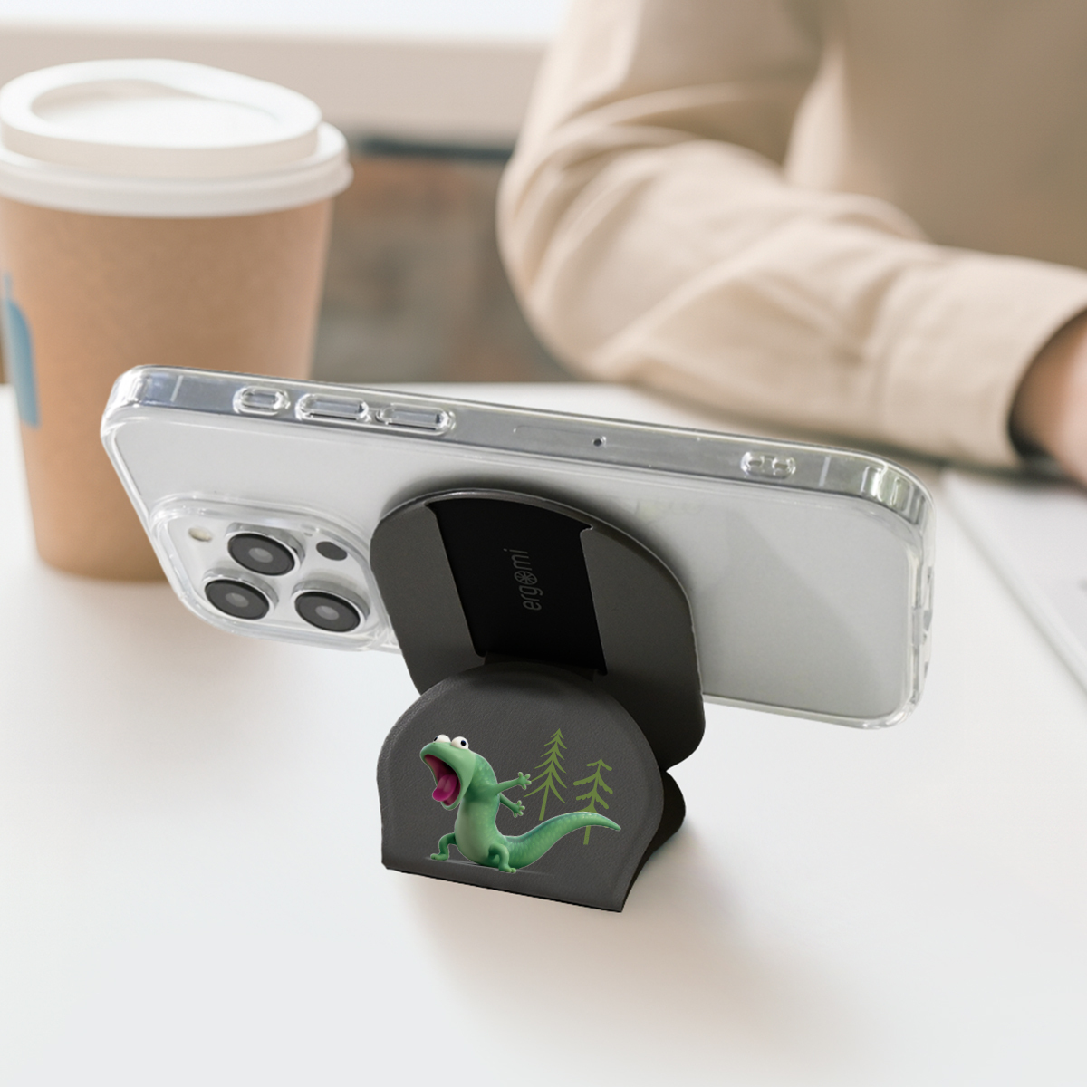 Pixar 狸想世界｜Mobius 雙磁圈多角度手機支架 ergomi【正版授權】