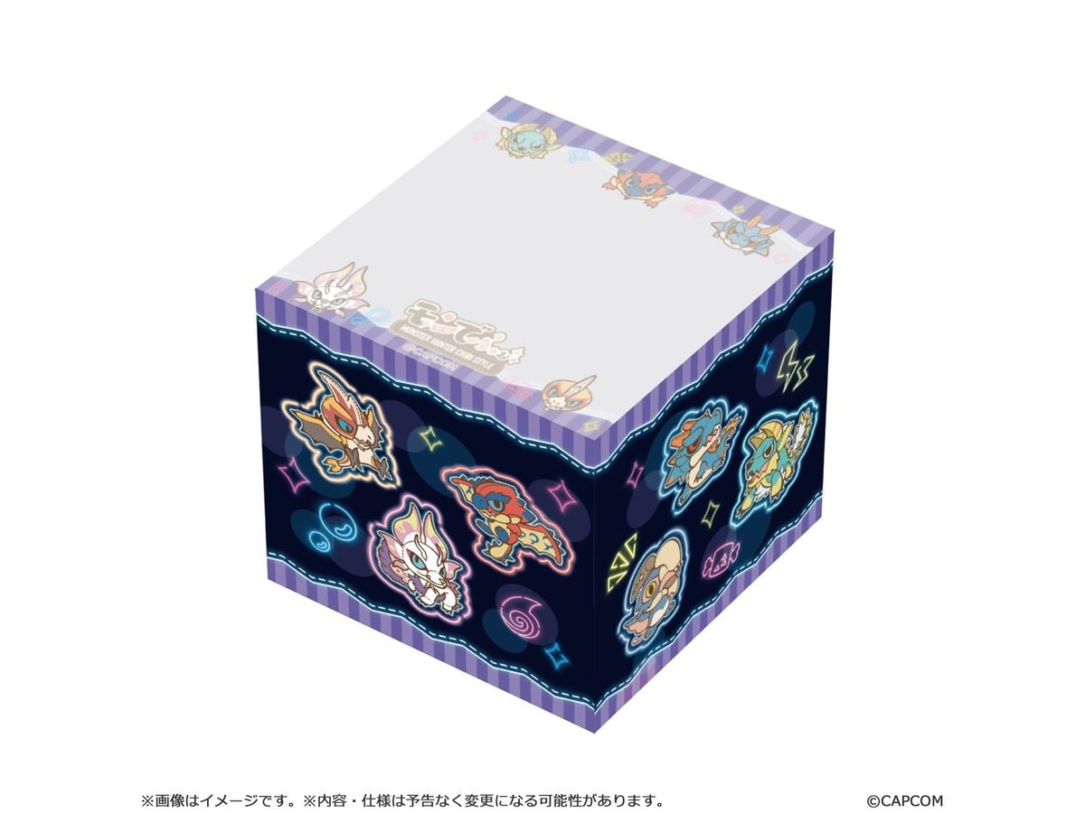 「ACG.GO」「預購」MONSTER HUNTER CHIBI STYLE Memo block : Neon-Themed