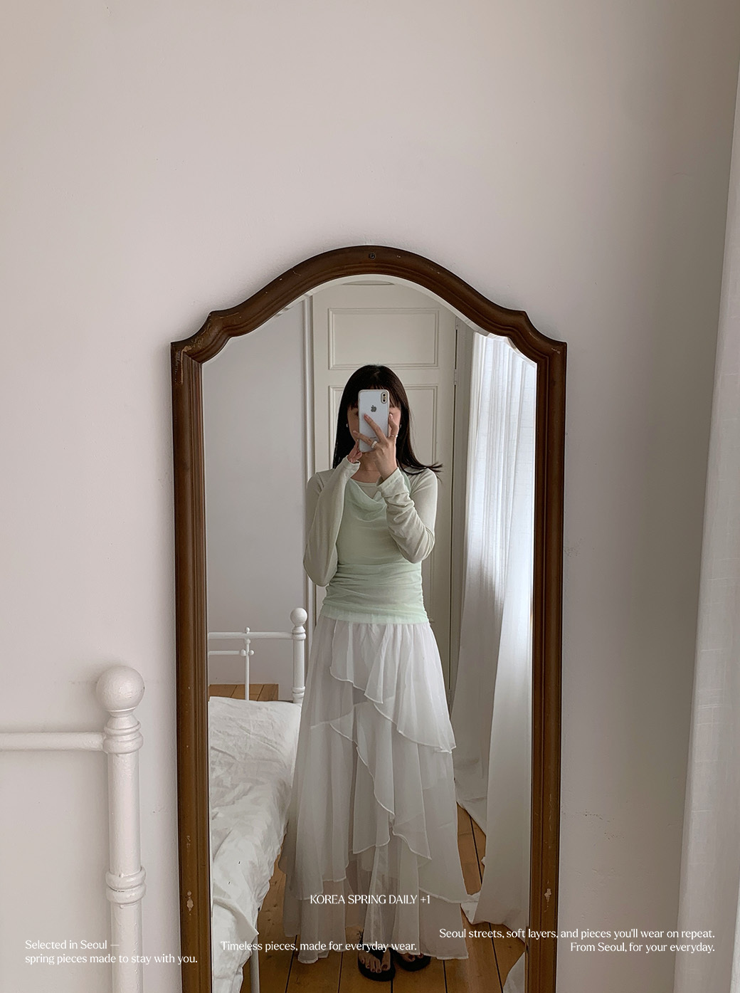 (R05)漂亮多層次仙女裙-3色