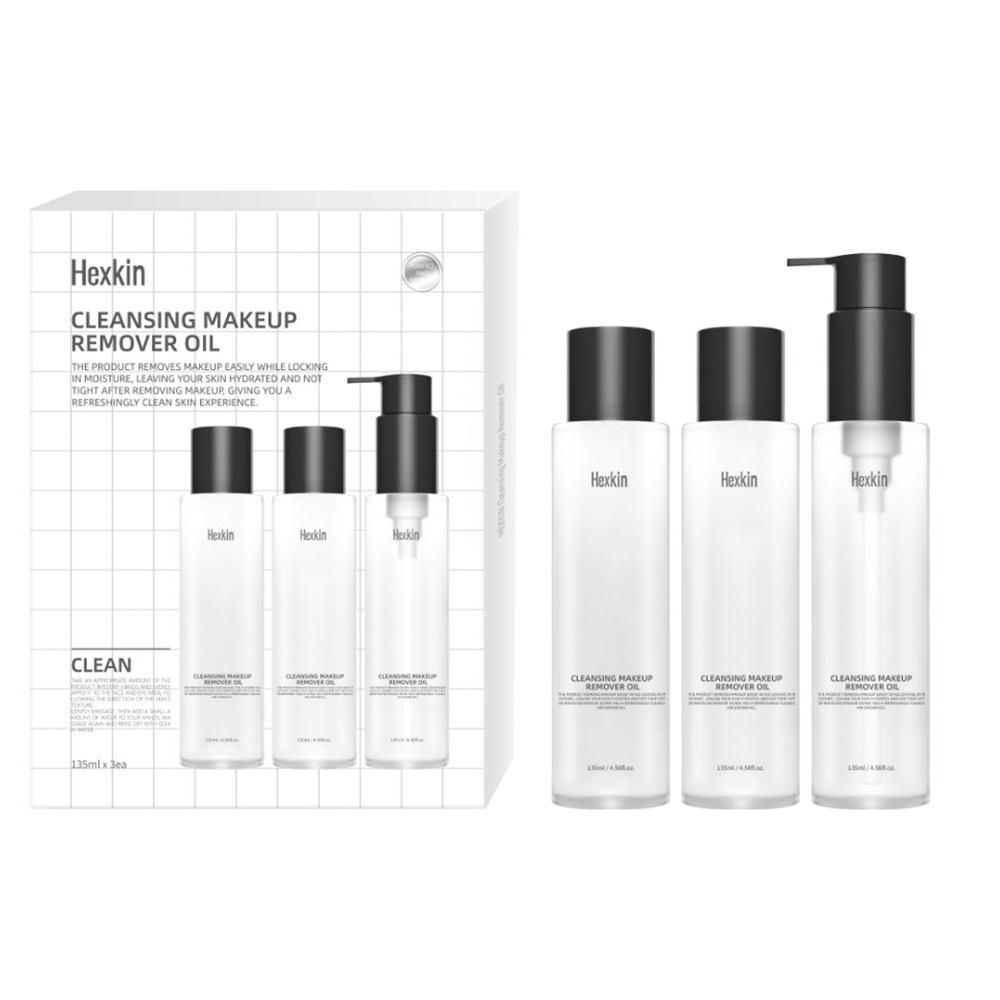 DB16 Hexkin Cleansing Makeup Remover Oil (135ml x 3)