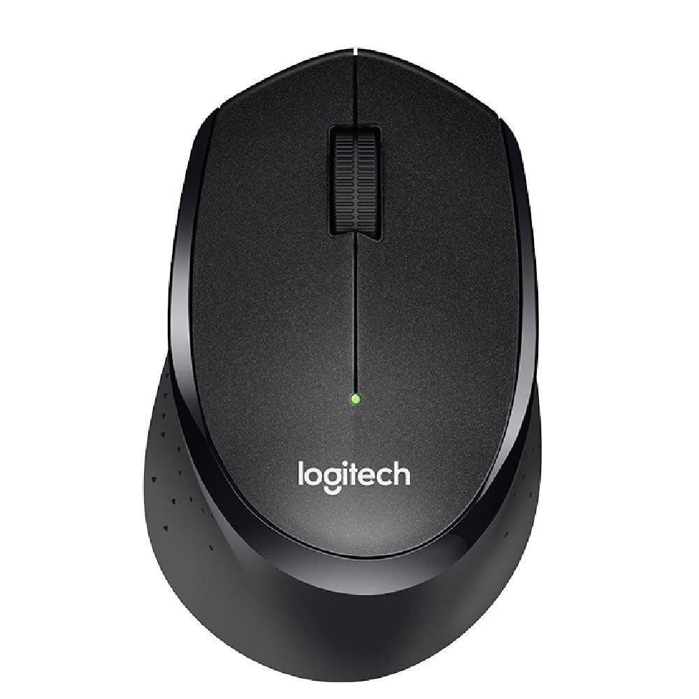 【Logitech】M331 靜音 無線滑鼠 - 黑