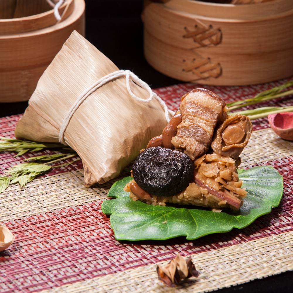 B2 公益合作｜狀元油飯 極品鮑魚粽禮盒 (5入/40入)