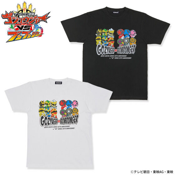249018 Pbandai 預訂 2026/5月 Vシネクスト『ナンバーワン戦隊ゴジュウジャーVSブンブンジャー』Tシャツ
