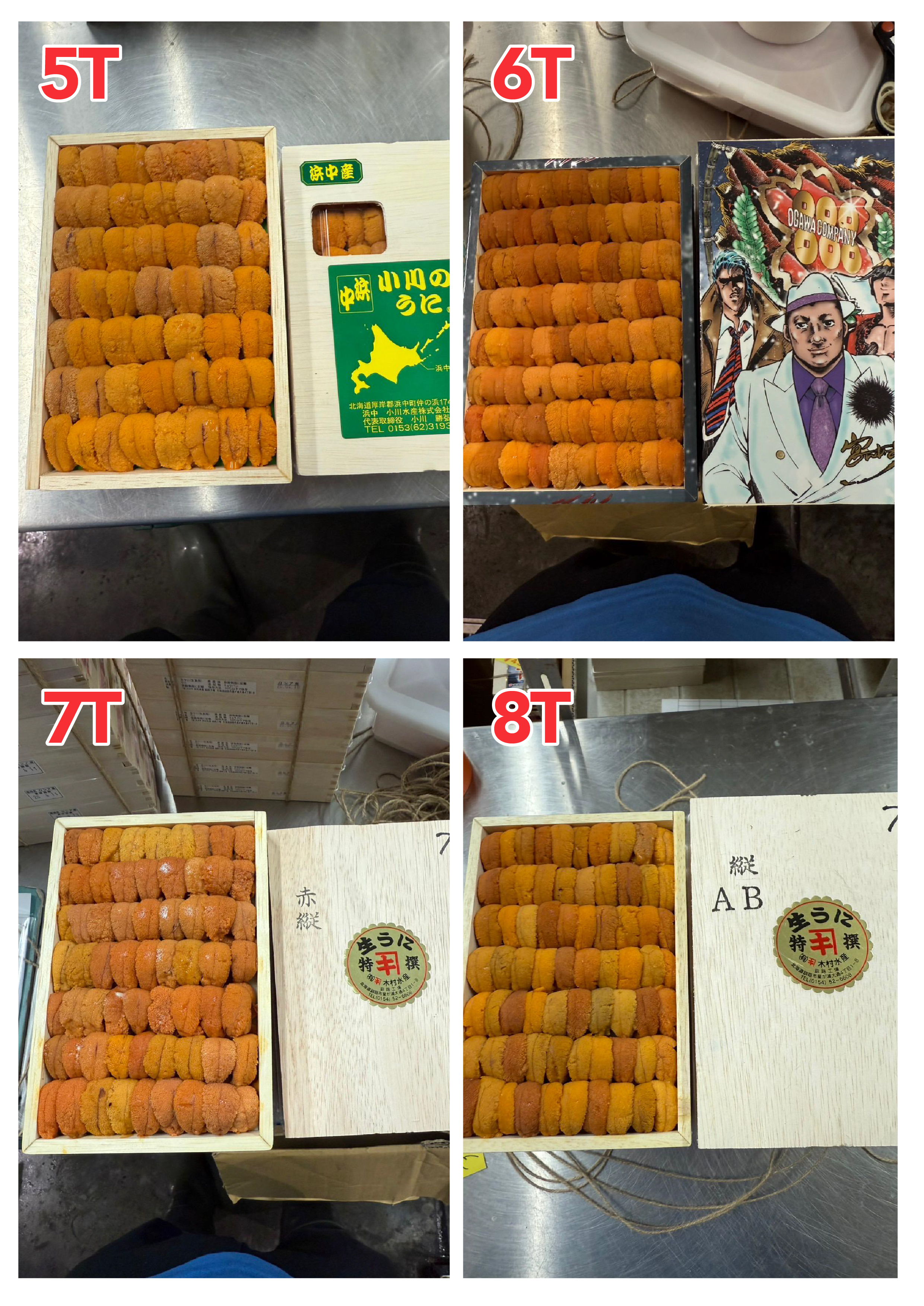 【指定海膽推薦】每天更新 (限即日落單, 翌日送)