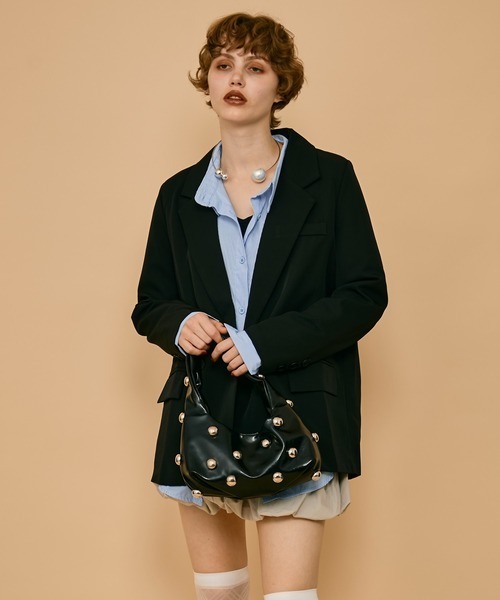 【預購】AUNTIE ROSA 大珠珠肩背包 3色 96533107