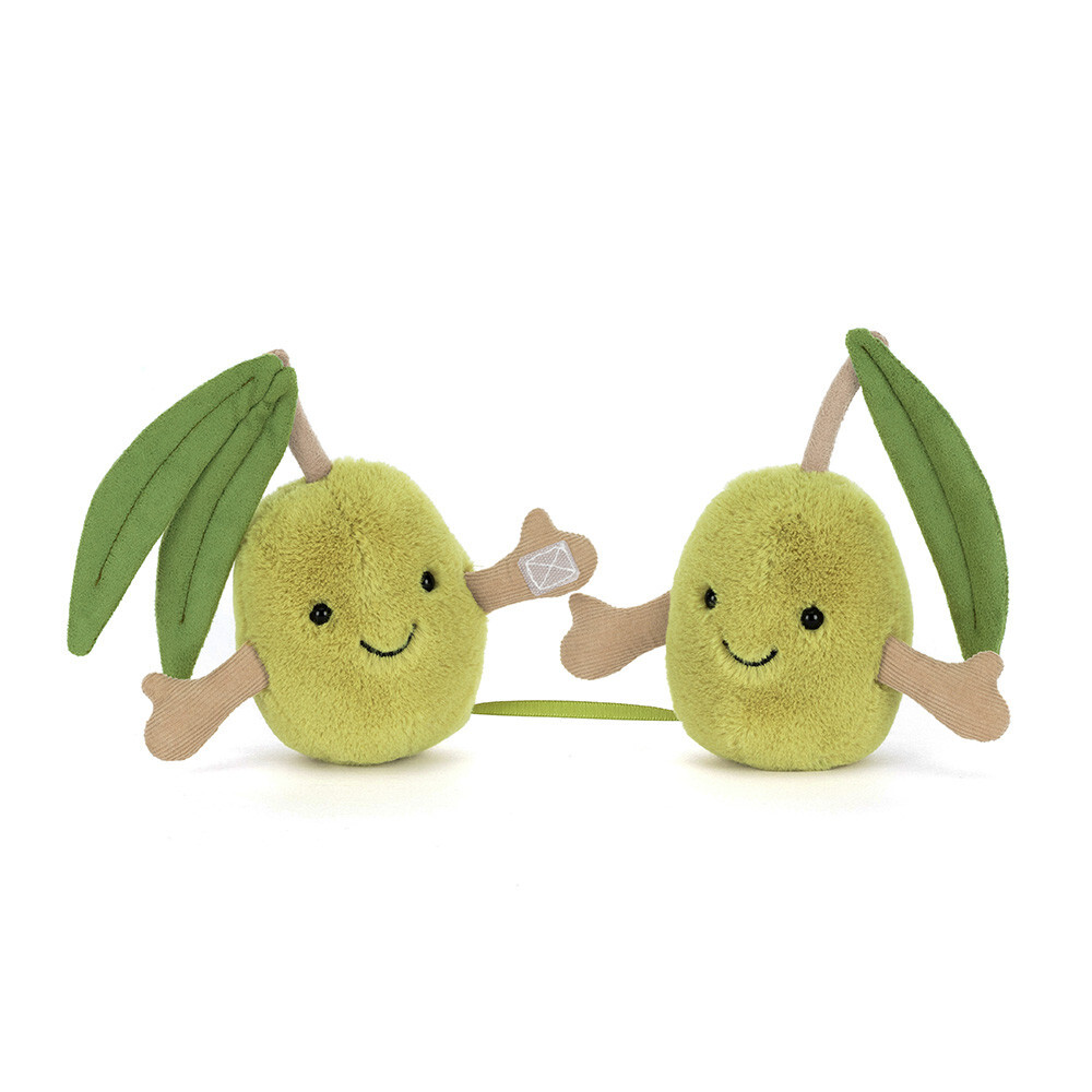 Jellycat Amuseable Pair of Olives 趣味綠橄欖(18cm)