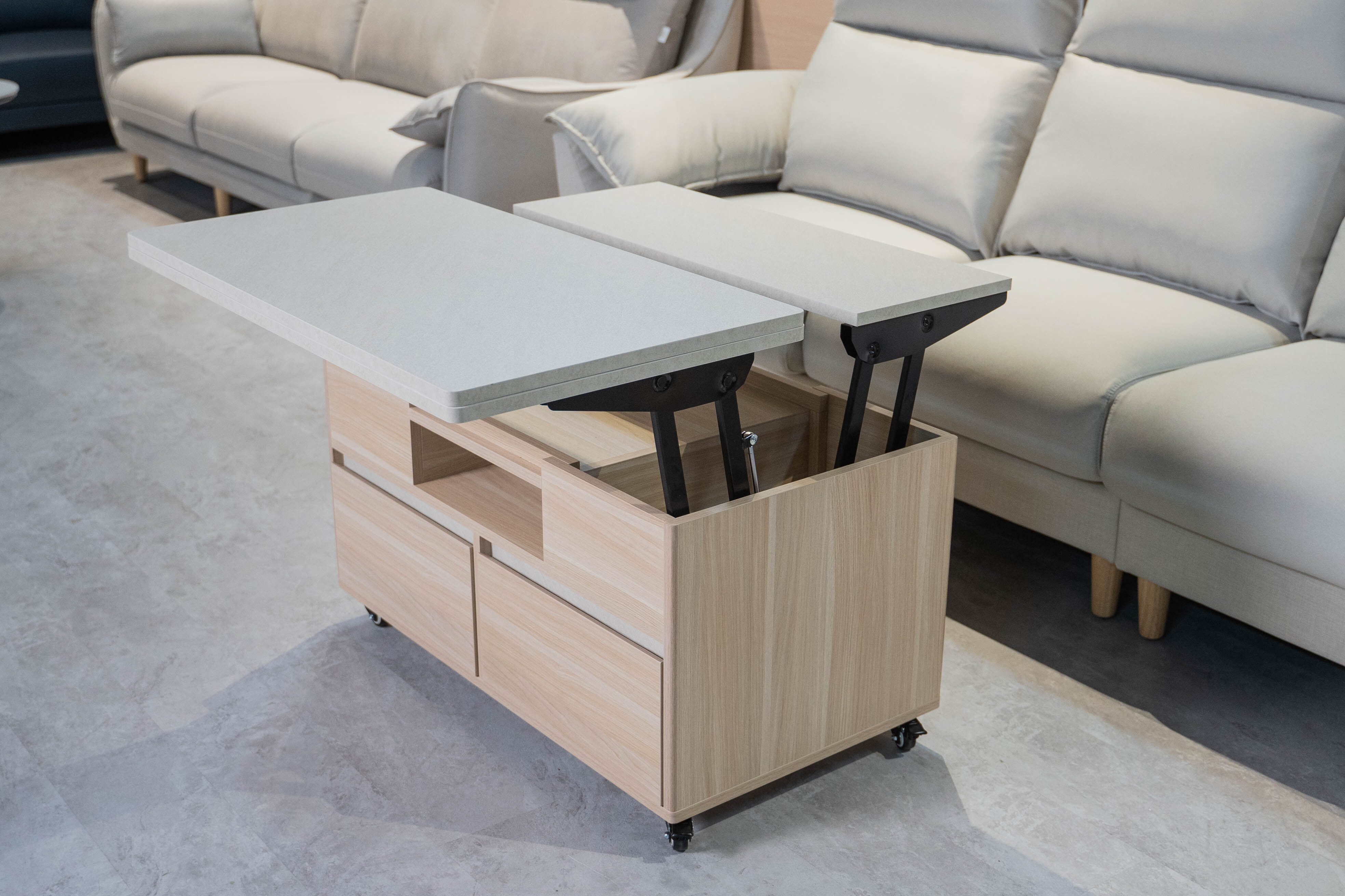 ✨ 蒂芬妮升降茶几｜小宅空間的機能王者