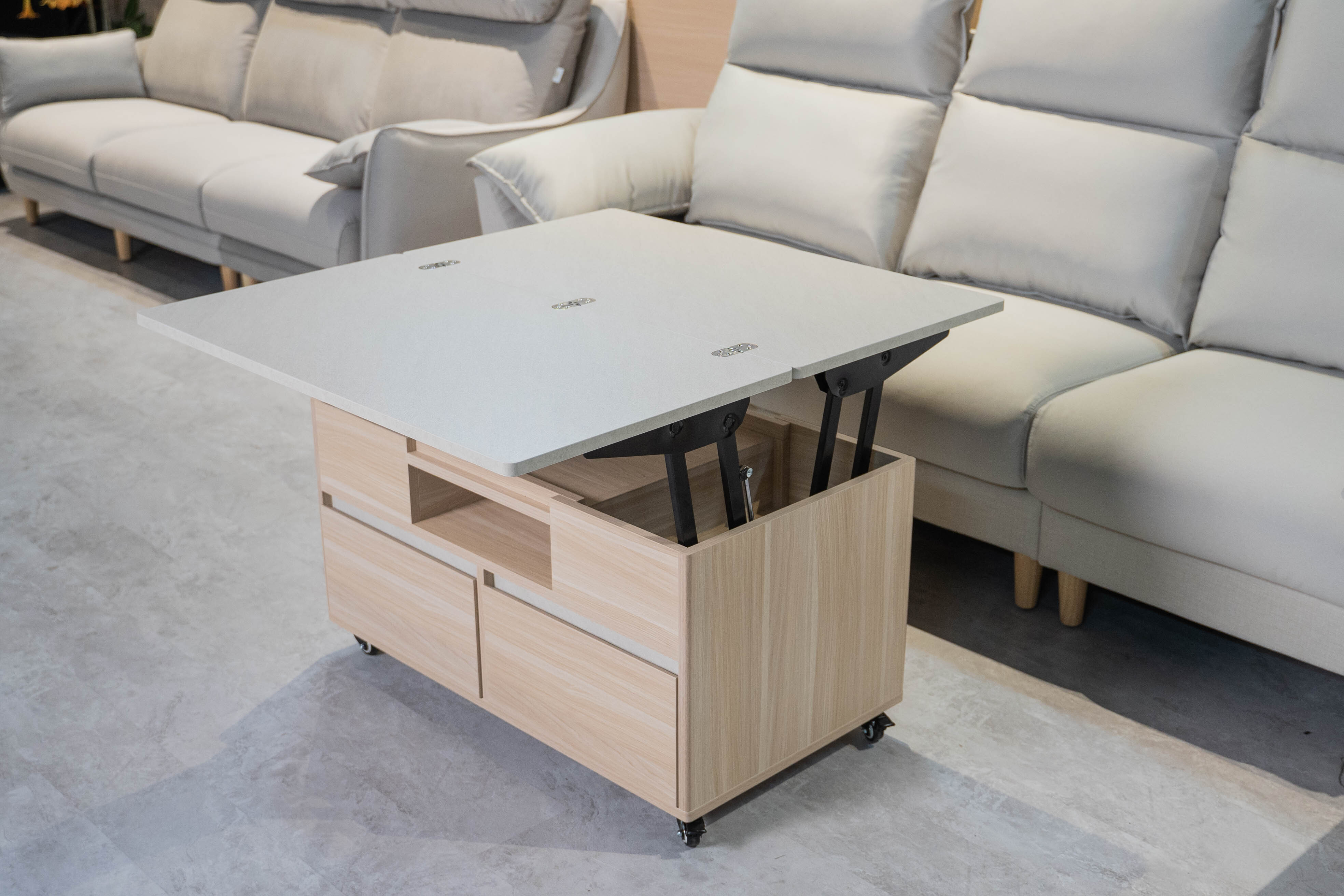 ✨ 蒂芬妮升降茶几｜小宅空間的機能王者