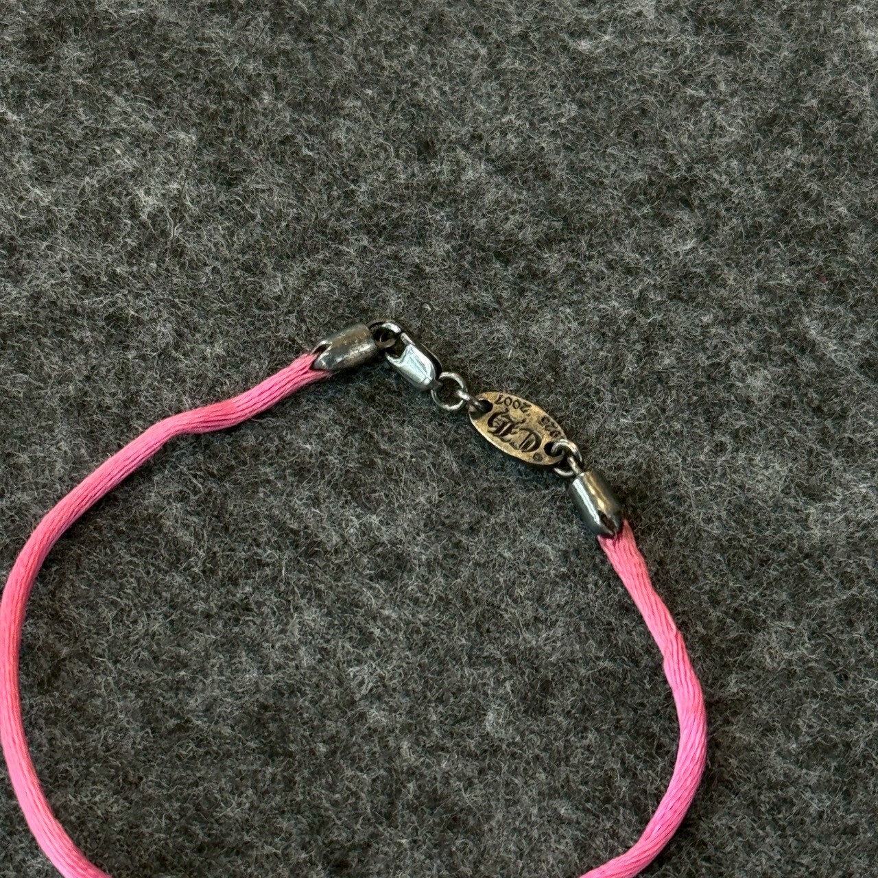 CHROME HEARTS STACK CHARM CH CROSS KZ BRACELET