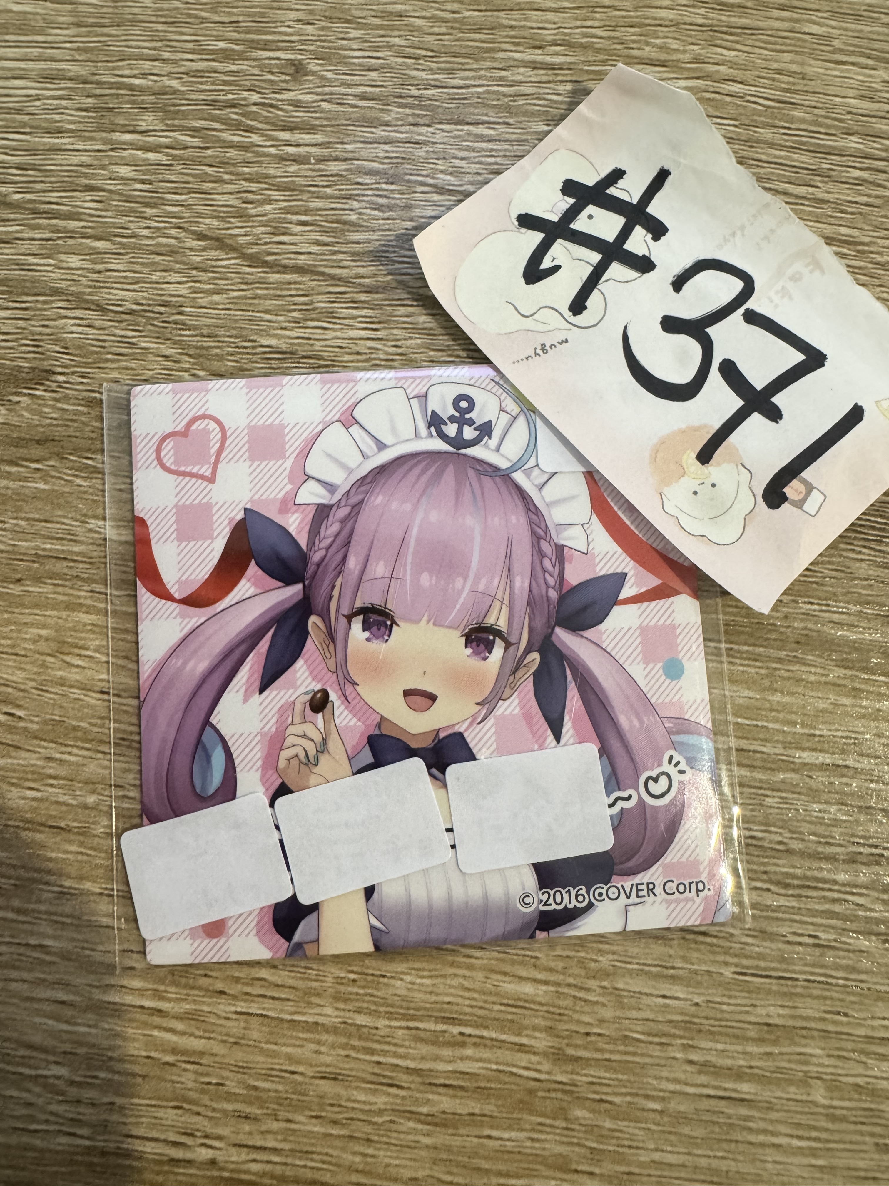HOLOLIVE  AQUA 磁石#371