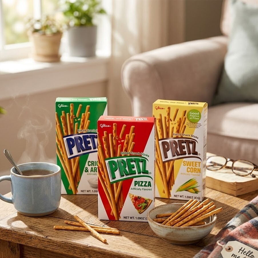 日本 固力高 PRETZ 百力滋 風味餅乾棒 31g