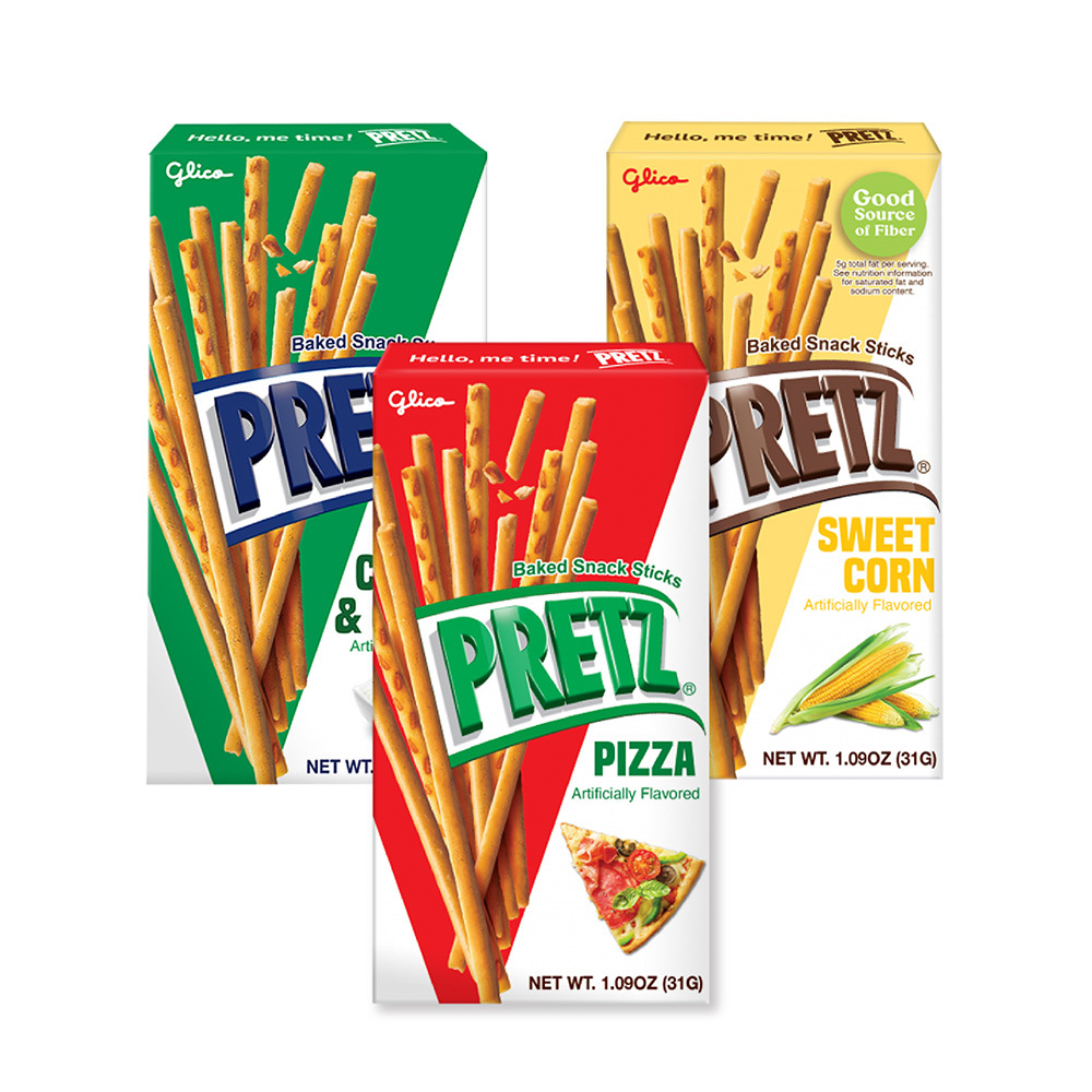 日本 固力高 PRETZ 百力滋 風味餅乾棒 31g