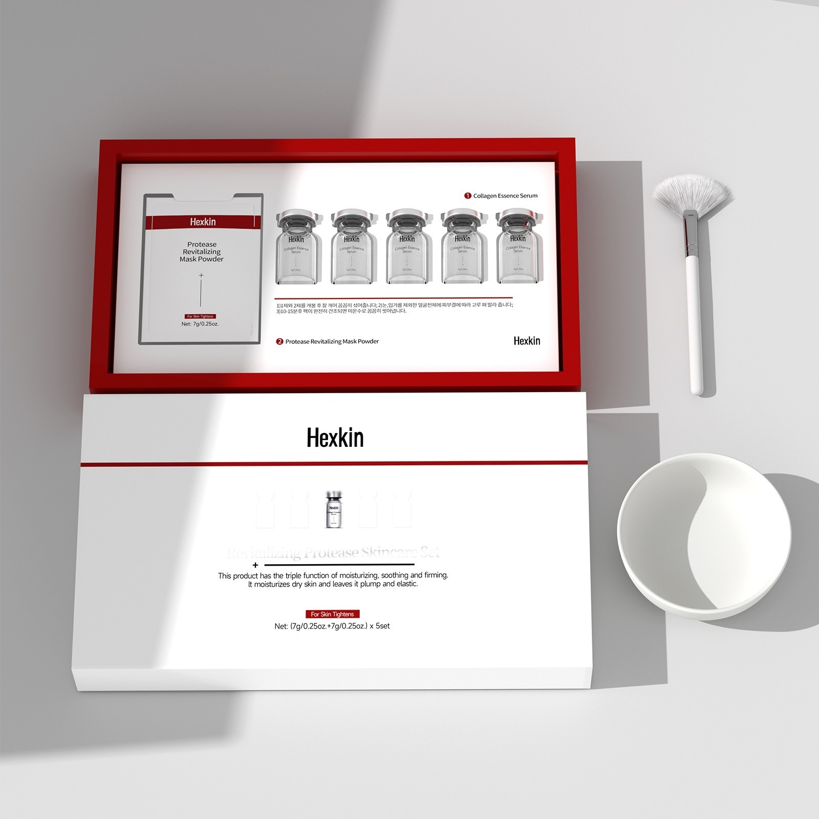 DB28 Hexkin Revitalizing Protease Skincare Set (7g x 5ea)
