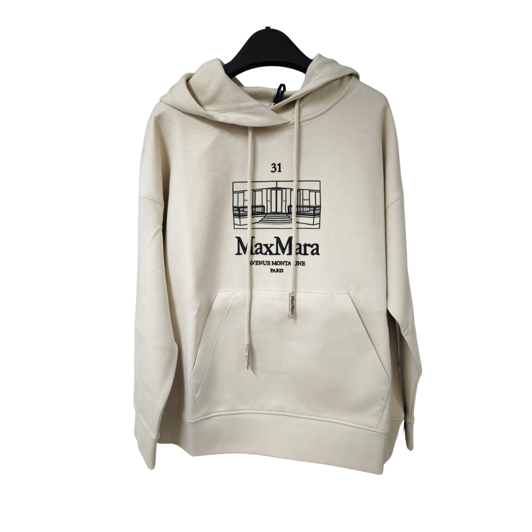 1FF0101-562 [MAX MARA S] Smmandrea Sweatshirt  (SS26) #2619921021600 SMMANDREA-001 (C-EU-E)