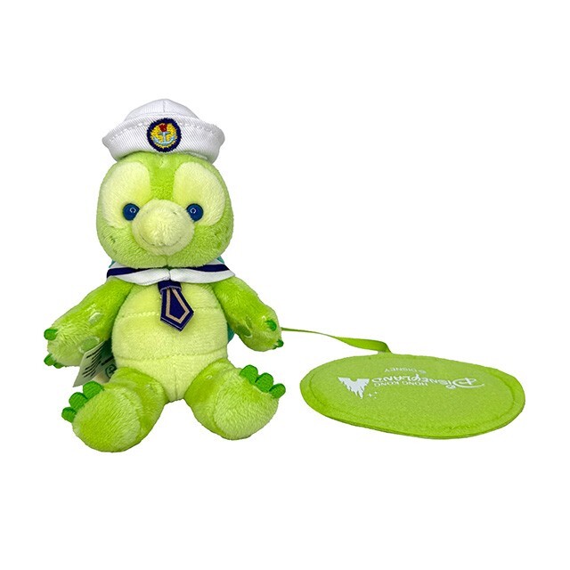 奧樂米拉 海龜 OluMel 水手服 造型 磁鐵 坐肩 絨毛 娃娃 公仔 -香港迪士尼樂園