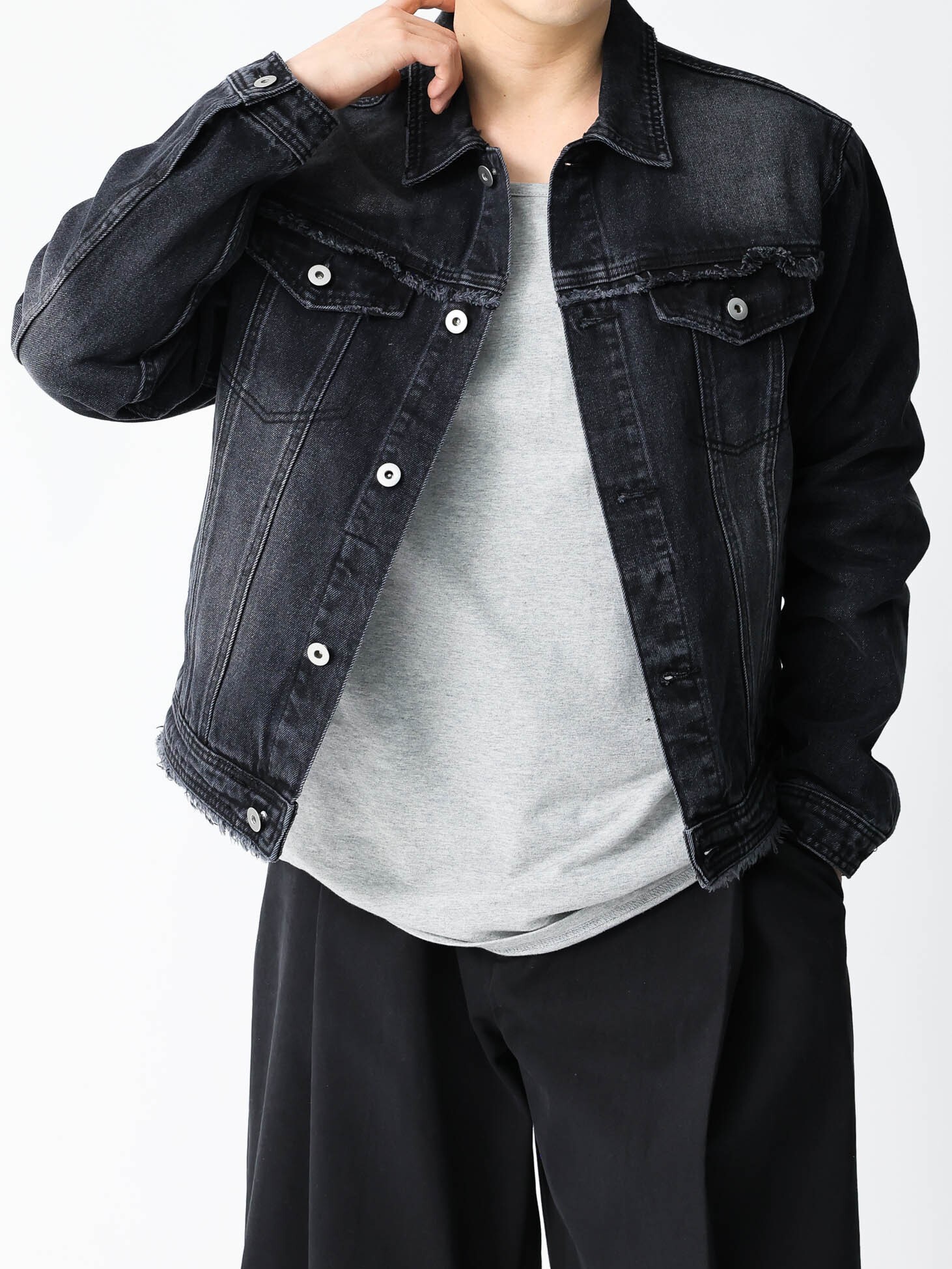 伊甸園水洗西部牛仔夾克