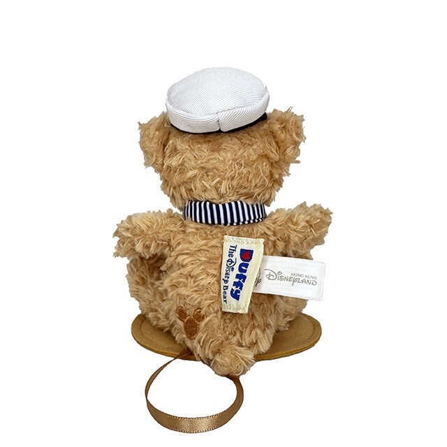 達菲 Duffy 水手服 造型 磁鐵 坐肩 絨毛 娃娃 公仔 -香港迪士尼樂園