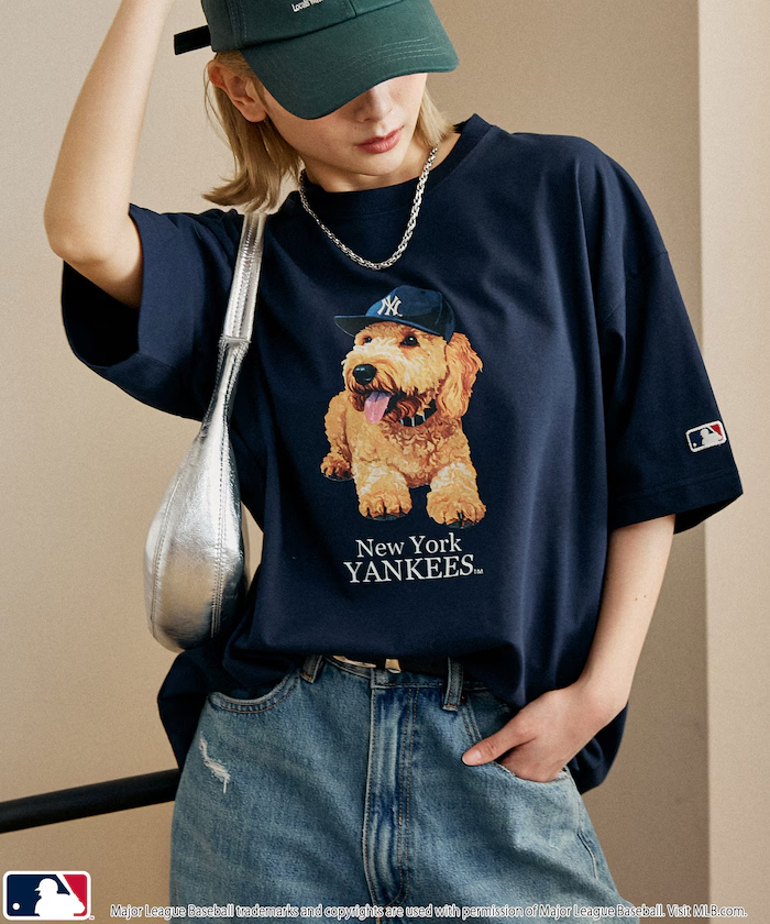 <預購> PUBLUX x MLB 獨家貓貓狗狗紋印花T卹 (6colors)
