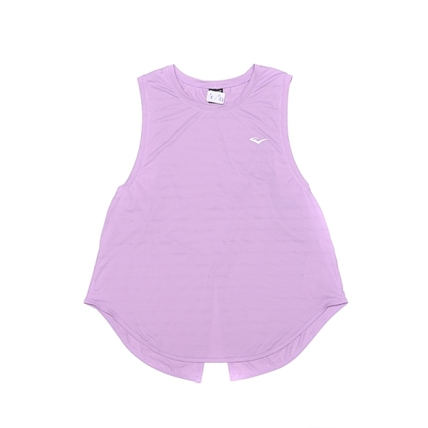 EVERLAST 背心 紫色 後開叉 韻律背心 女 4122148291