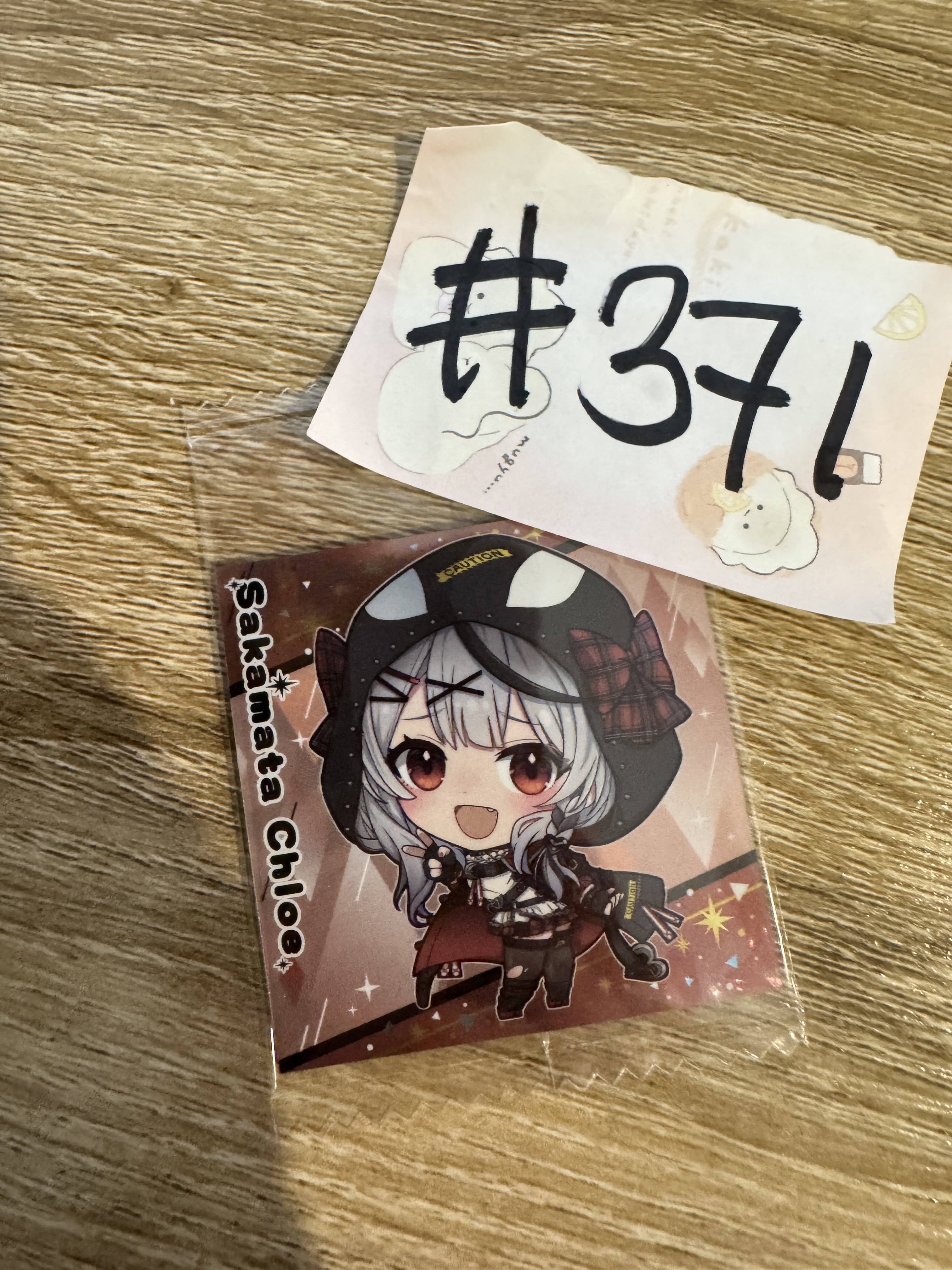 HOLOLIVE CHLOE  貼紙#371