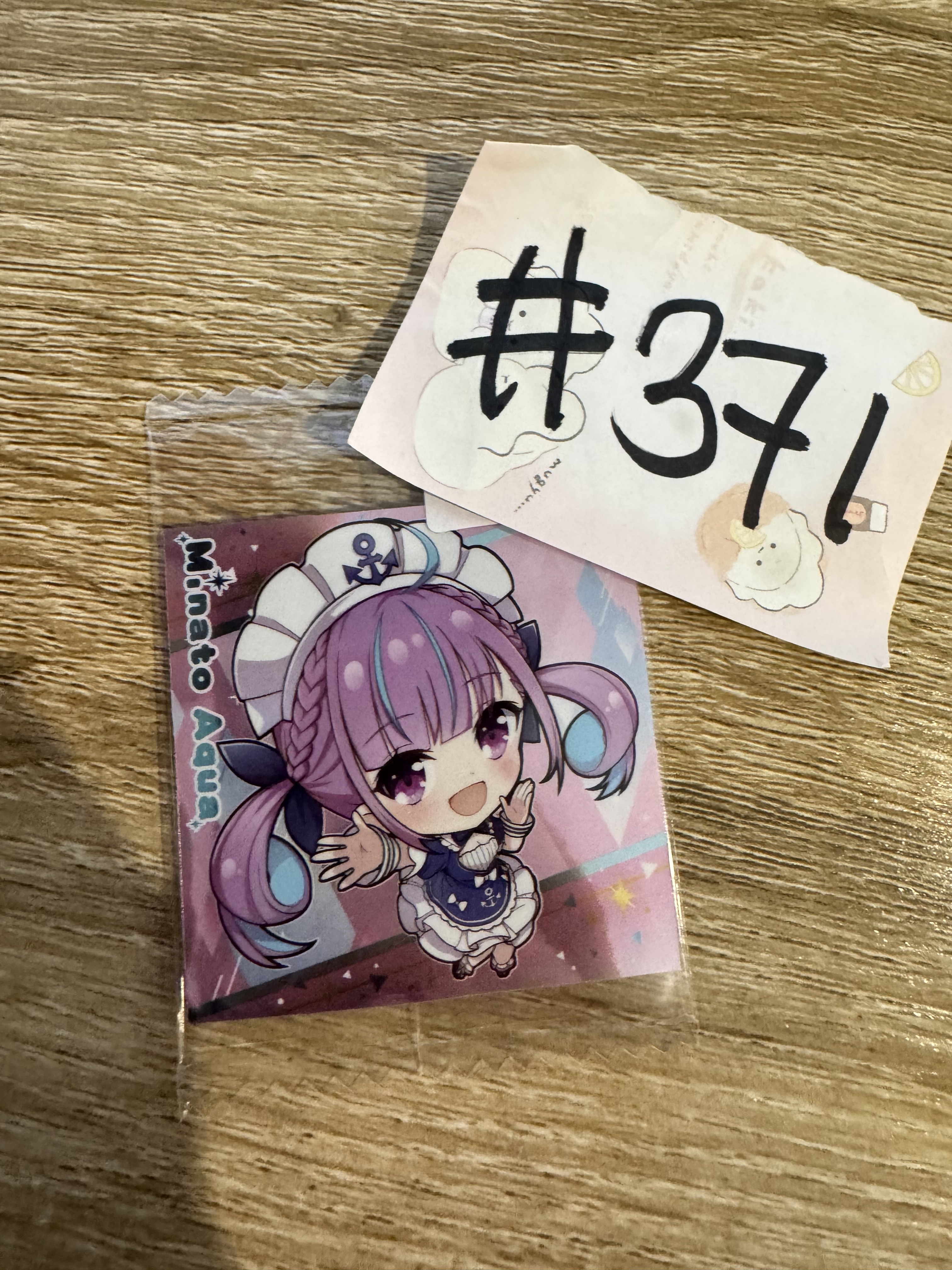 HOLOLIVE AQUA 貼紙#371