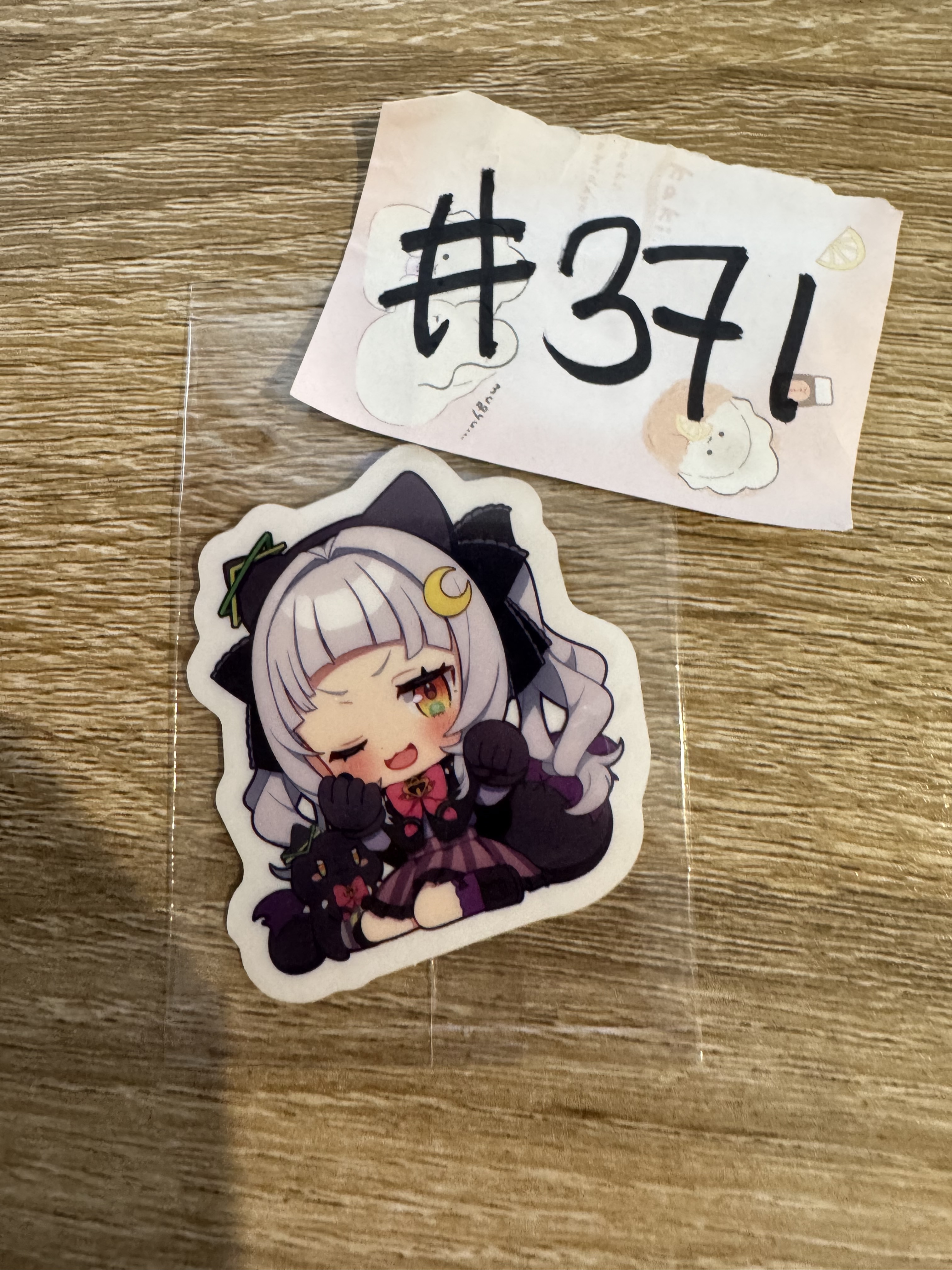 HOLOLIVE 詩音 貼紙#371