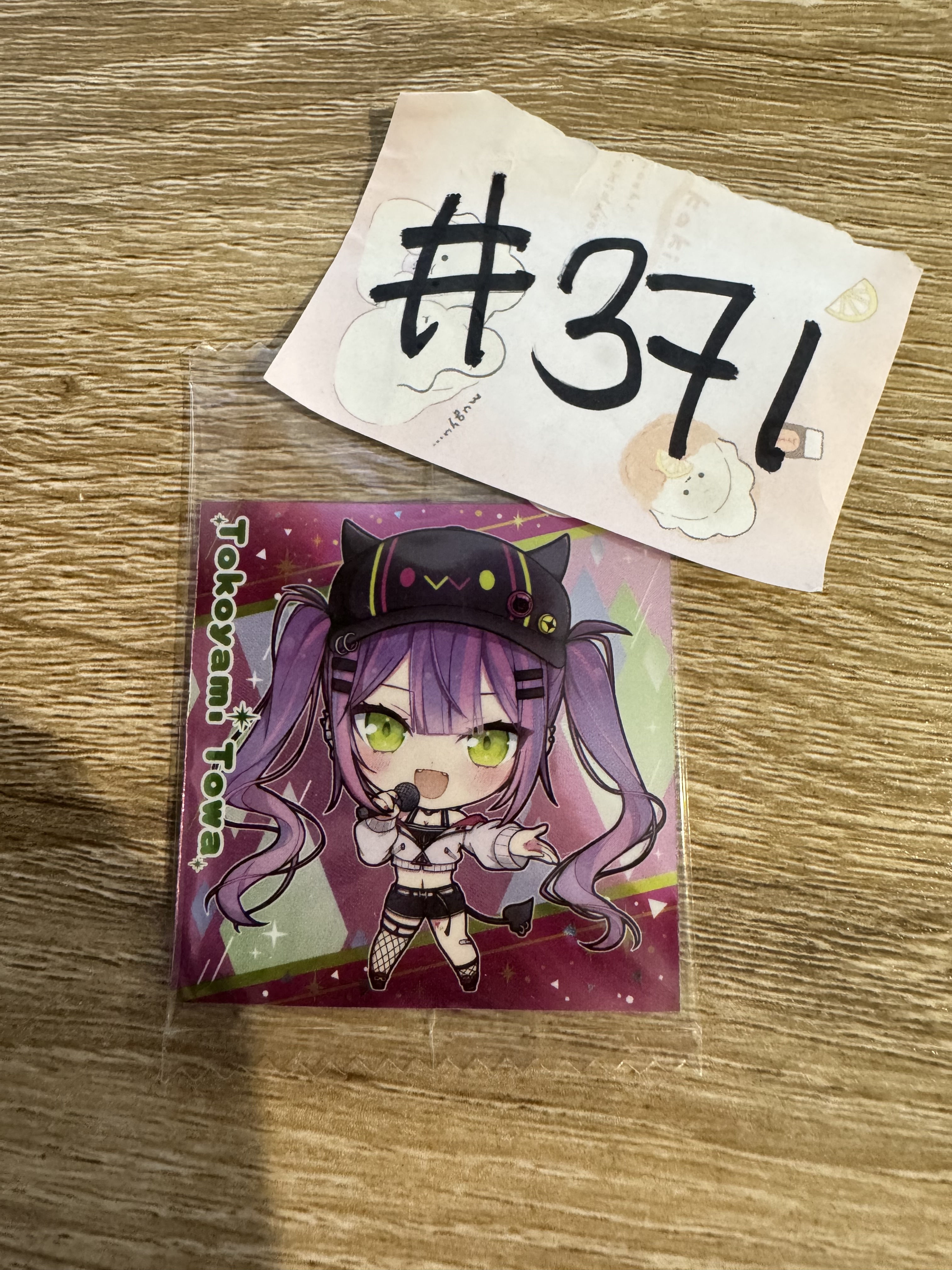 HOLOLIVE TOWA 貼紙#371