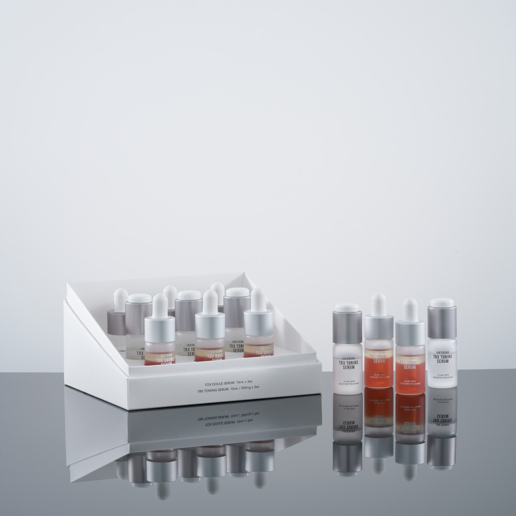 XR004 jakyoung 6 週頂級安瓶護理(TOX DOUBLE SERUM 10ml x3 & TRX TONING SERUM 10ml x 3)