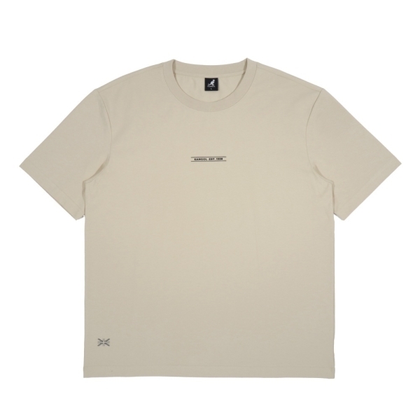 KANGOL 短T 卡其 經典 圓領 短袖 中性 6525101232
