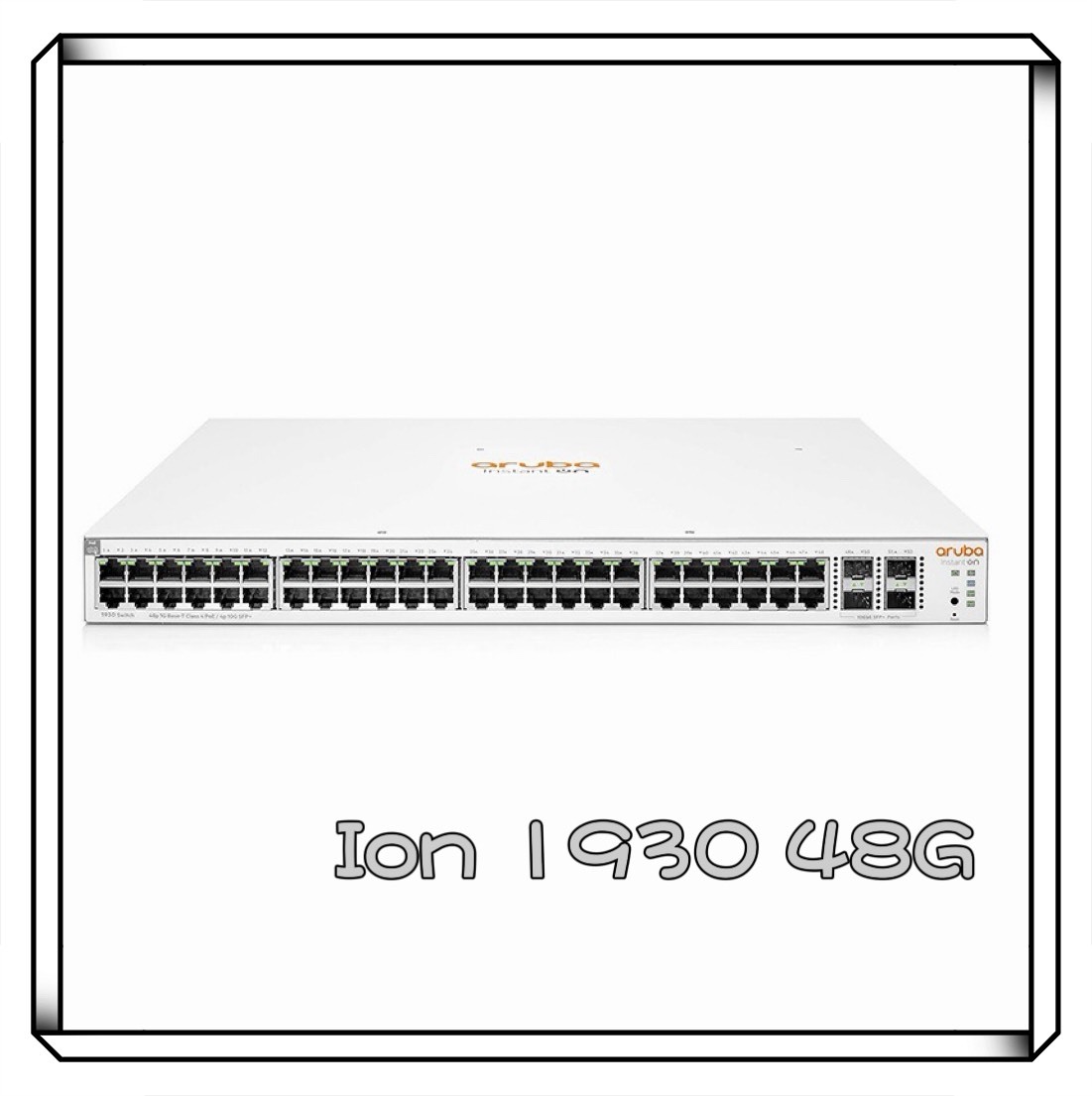 Aruba IOn 1930 48G 4SFP+ 48埠網管型交換器 JL685A