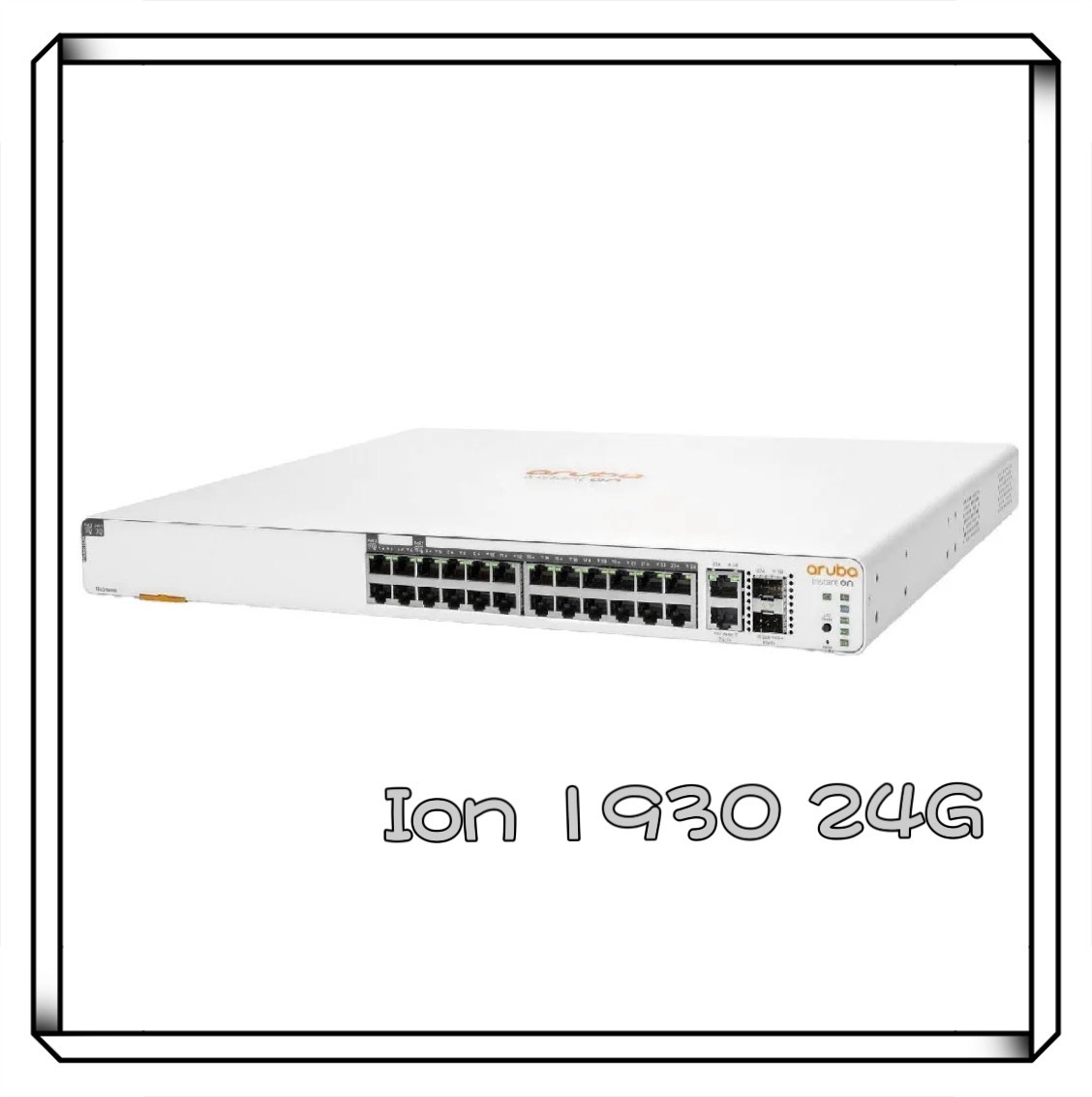 Aruba HPE IOn 1960 24G 2XT 2XF 370W Sw 24埠 交換器 網路交換器 JL807