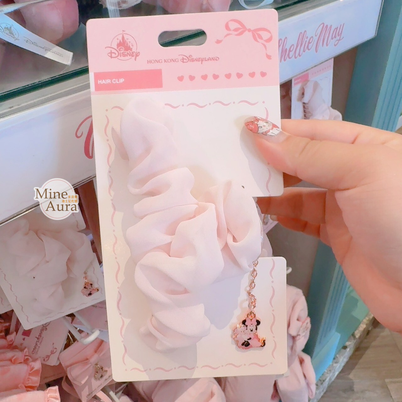 米妮 Minnie 雪莉玫 ShellieMay 派對系列 造型 髮夾 髮抓 -香港迪士尼樂園