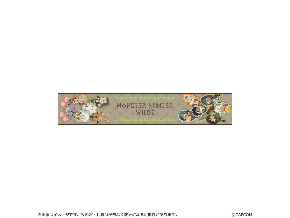 「ACG.GO」「預購」Monster Hunter Wilds CUTE-CHIBI STYLE Slim Towel